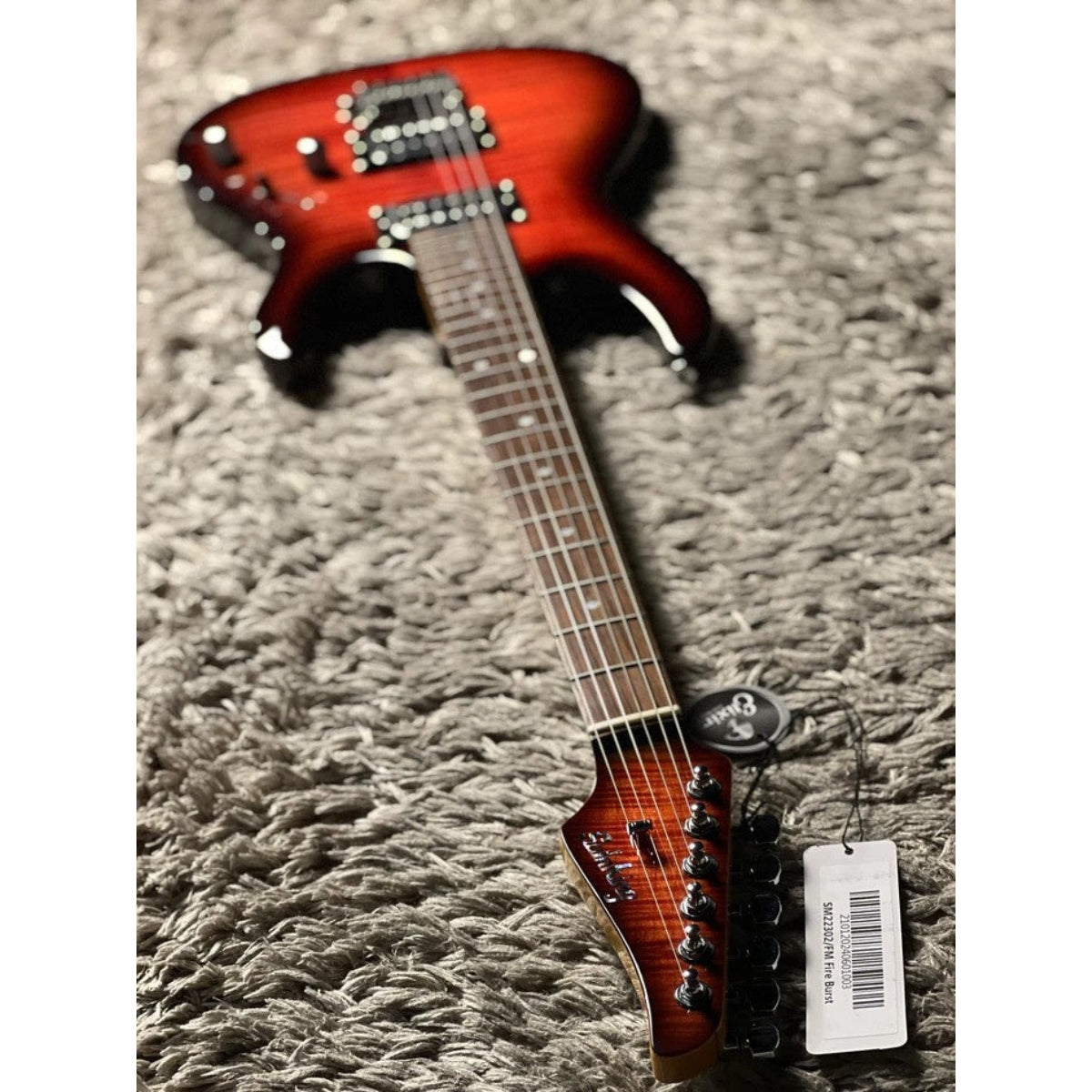 Đàn Guitar Điện Soloking SM22 HH FM Shredmaster, Rosewood FB, Fire Burst