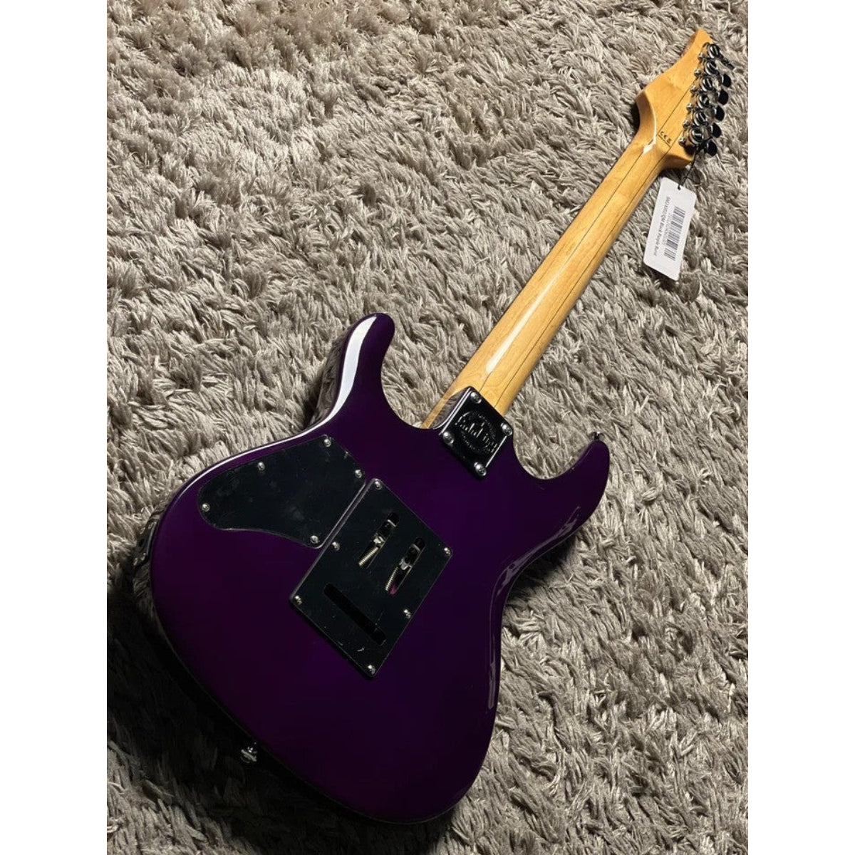 Đàn Guitar Điện Soloking SM24 HH QM Shredmaster, Rosewood FB, Black Purple Burst