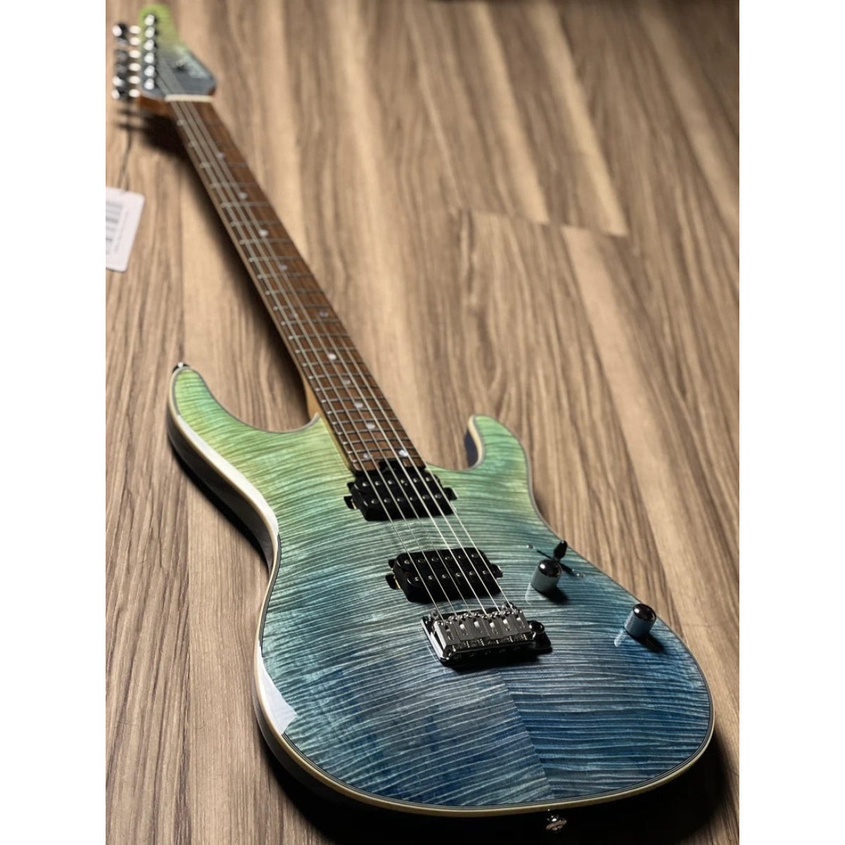 Đàn Guitar Điện Soloking SM24 HH Shredmaster, Rosewood FB, Trans Blue Fade