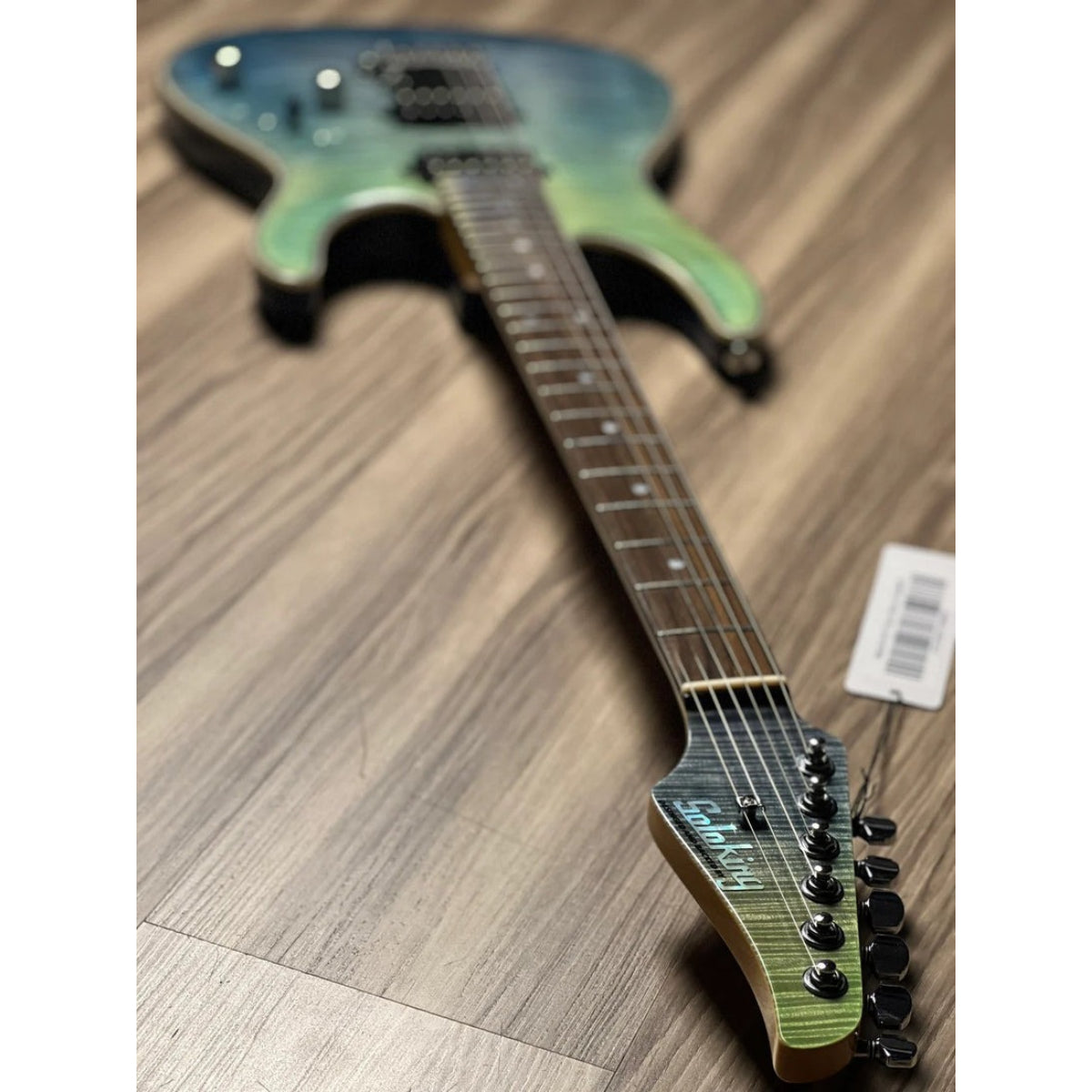 Đàn Guitar Điện Soloking SM24 HH Shredmaster, Rosewood FB, Trans Blue Fade