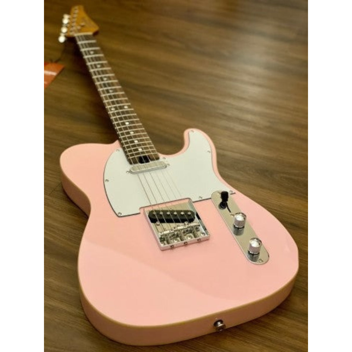Đàn Guitar Điện Soloking T1B Vintage MKII, Roasted Maple Neck, Rosewood FB, Shell Pink