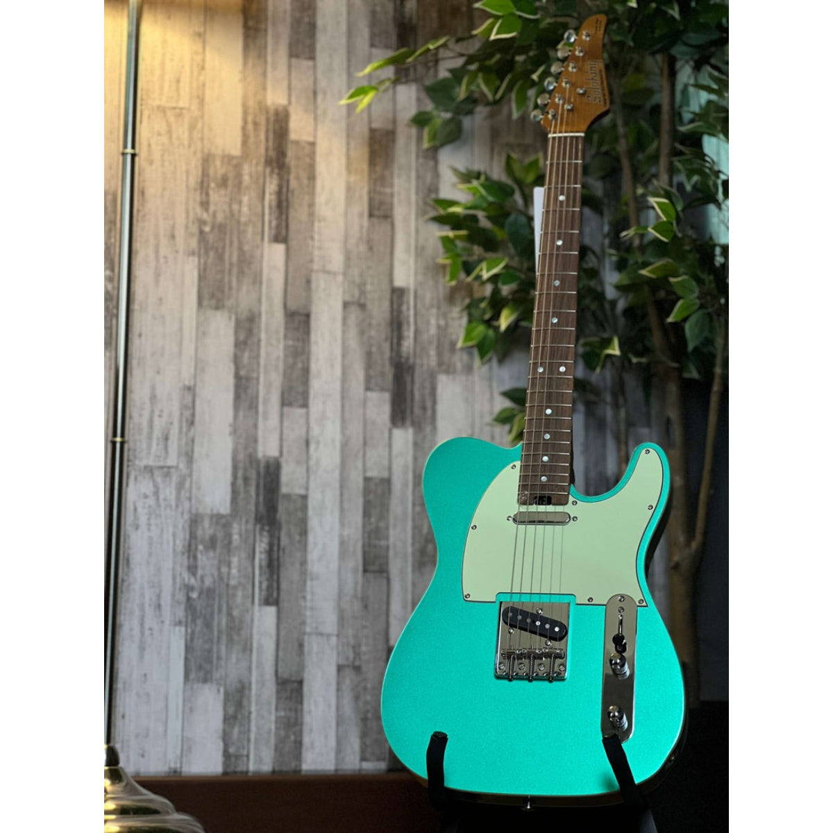 Đàn Guitar Điện Soloking T1B Vintage MKII, Roasted Maple Neck, Rosewood FB, Sherwood Green Metallic