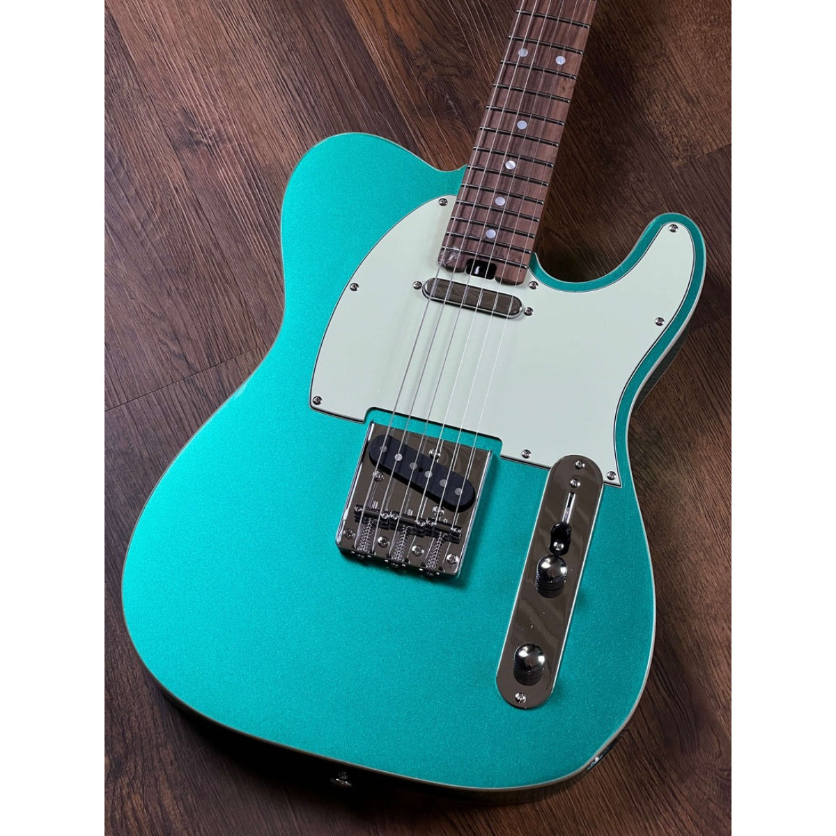 Đàn Guitar Điện Soloking T1B Vintage MKII, Roasted Maple Neck, Rosewood FB, Sherwood Green Metallic