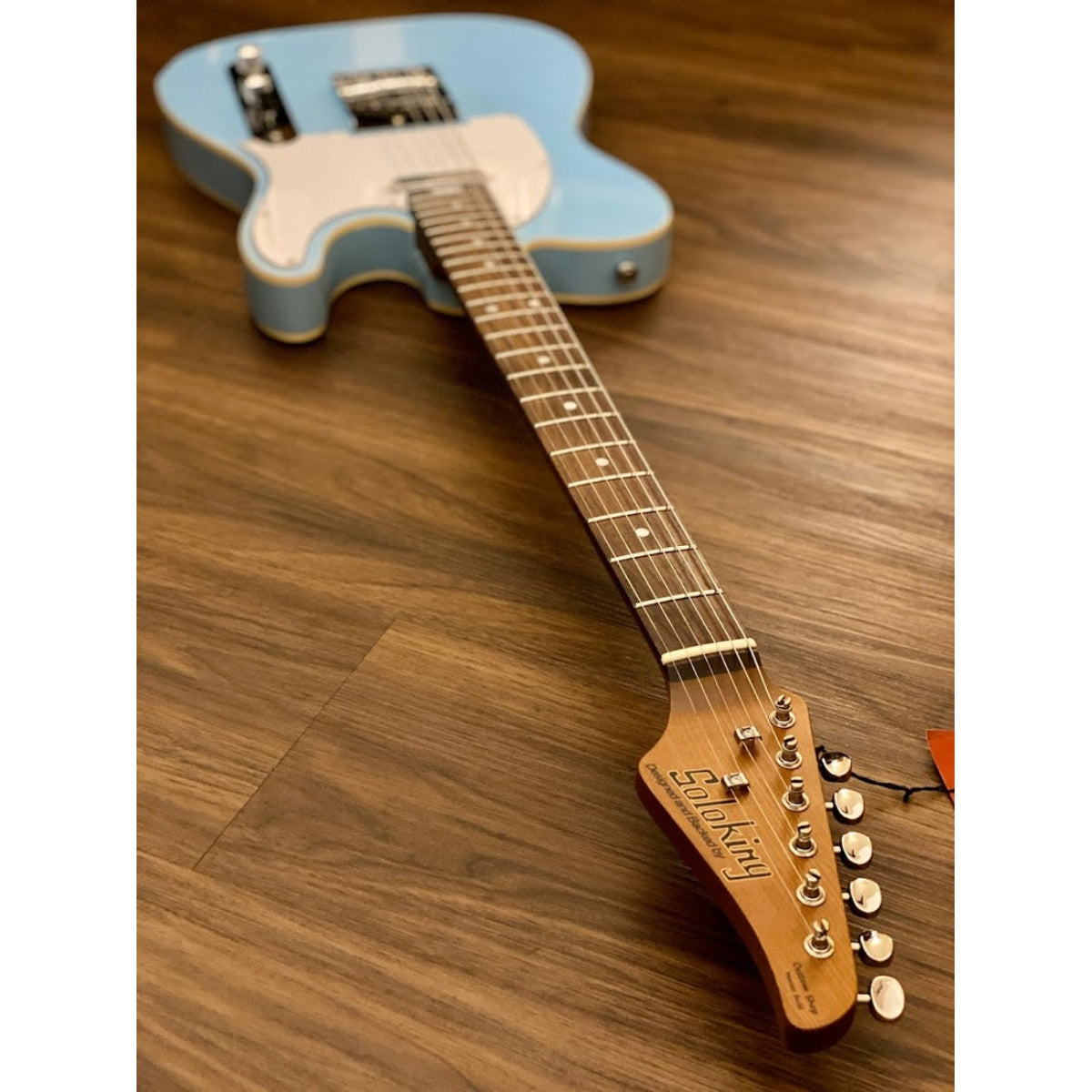 Đàn Guitar Điện Soloking T1B Vintage MKII, Roasted Maple Neck, Rosewood FB, Sonic Blue