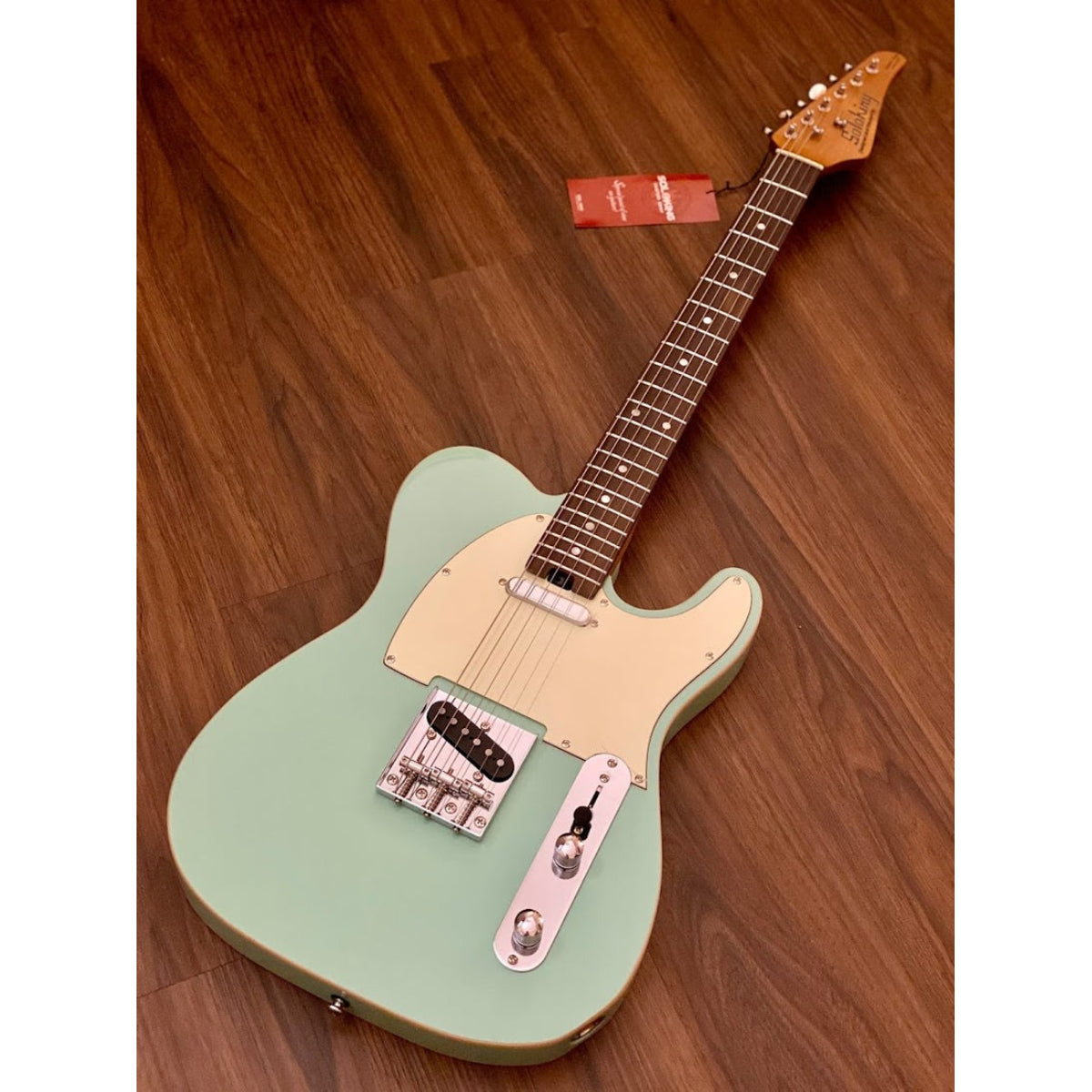 Đàn Guitar Điện Soloking T1B Vintage MKII, Roasted Maple Neck, Rosewood FB, Surf Green