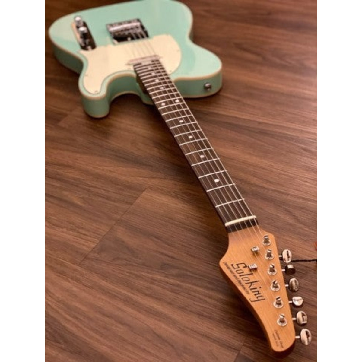 Đàn Guitar Điện Soloking T1B Vintage MKII, Roasted Maple Neck, Rosewood FB, Surf Green
