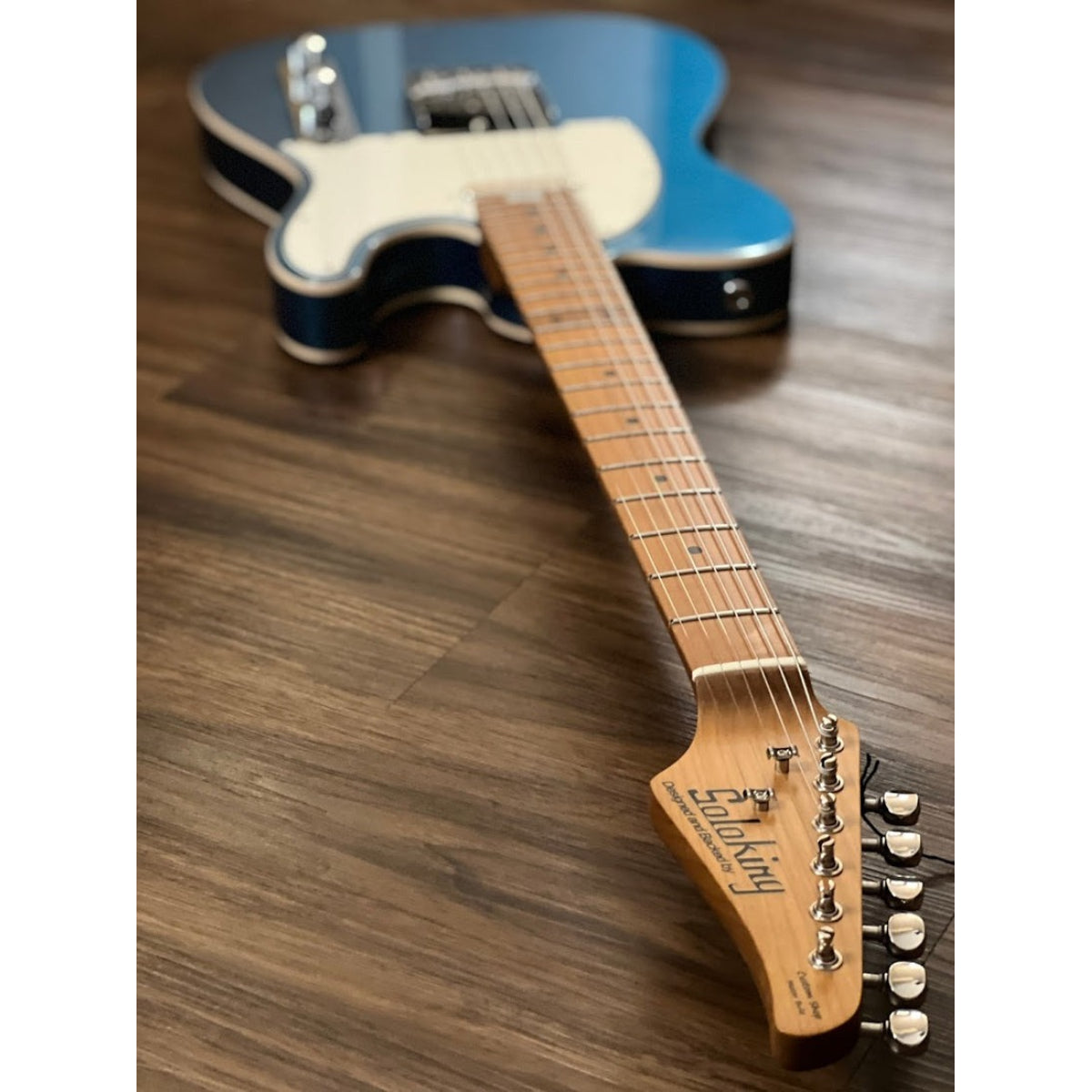 Đàn Guitar Điện Soloking T1B Vintage MKII, Roasted Maple Neck, Rosewood FB, Tidepool