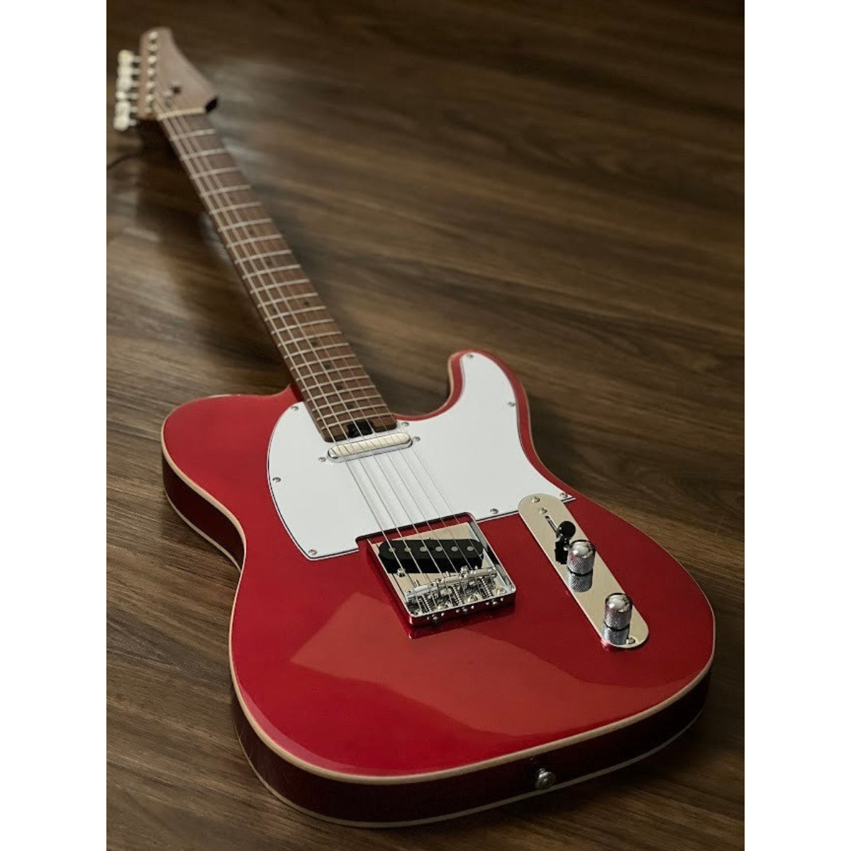 Đàn Guitar Điện Soloking T1B Vintage MKII, Roasted Maple Neck and FB, Candy Apple Red