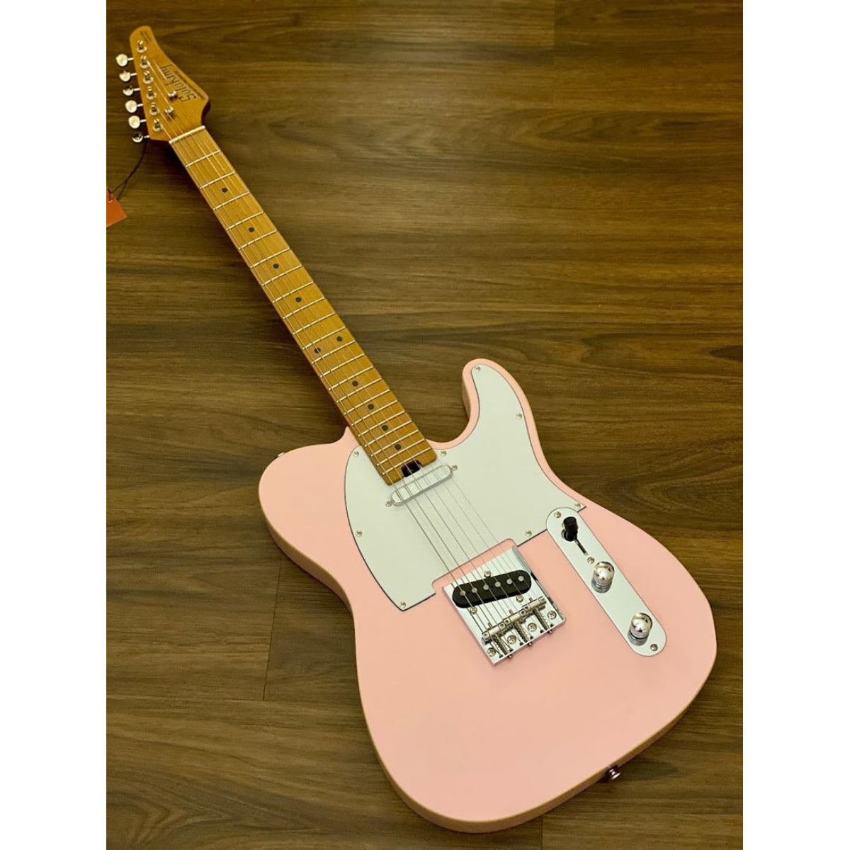 Đàn Guitar Điện Soloking T1B Vintage MKII, Roasted Maple Neck and FB, Shell Pink