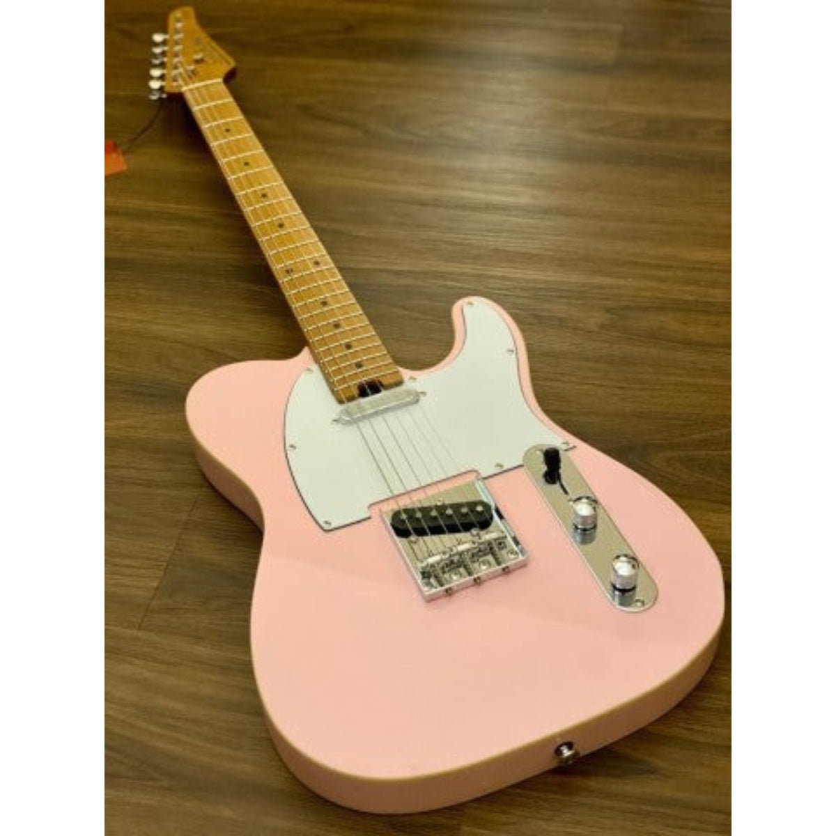 Đàn Guitar Điện Soloking T1B Vintage MKII, Roasted Maple Neck and FB, Shell Pink