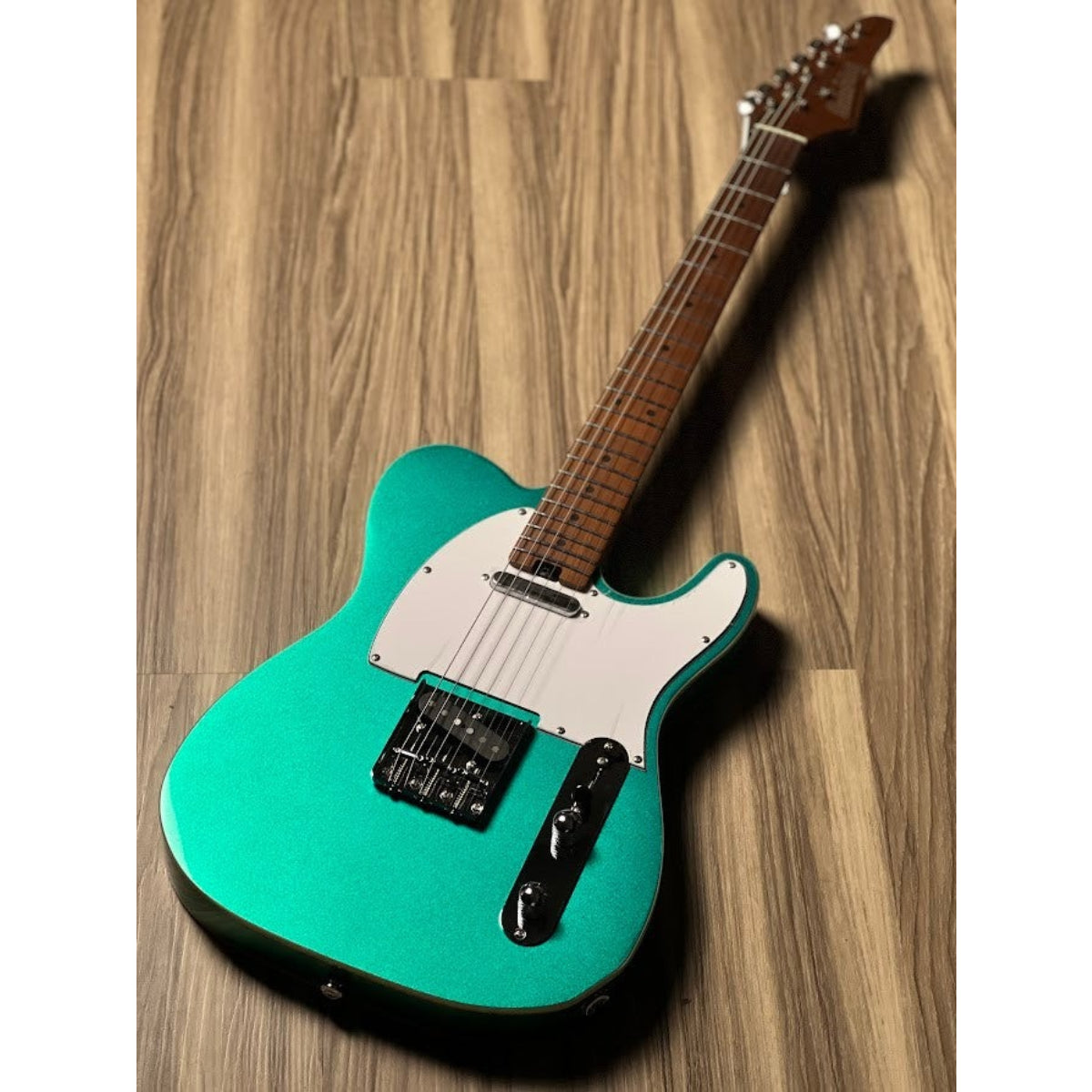 Đàn Guitar Điện Soloking T1B Vintage MKII, Roasted Maple Neck and FB, Sherwood Green Metallic