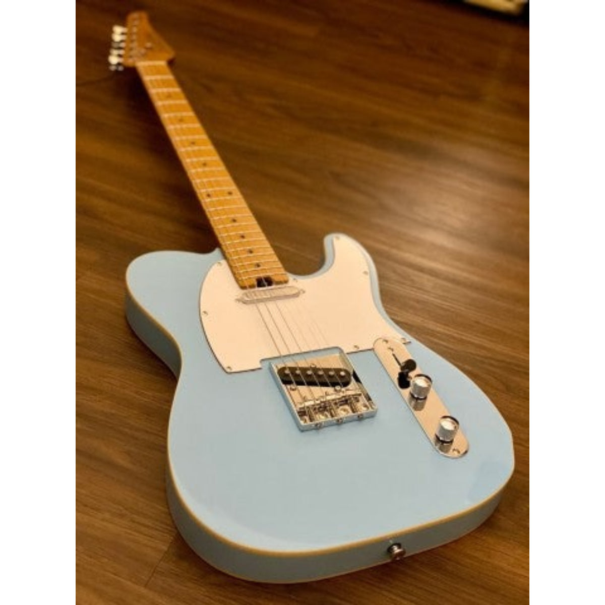 Đàn Guitar Điện Soloking T1B Vintage MKII, Roasted Maple Neck and FB, Sonic Blue