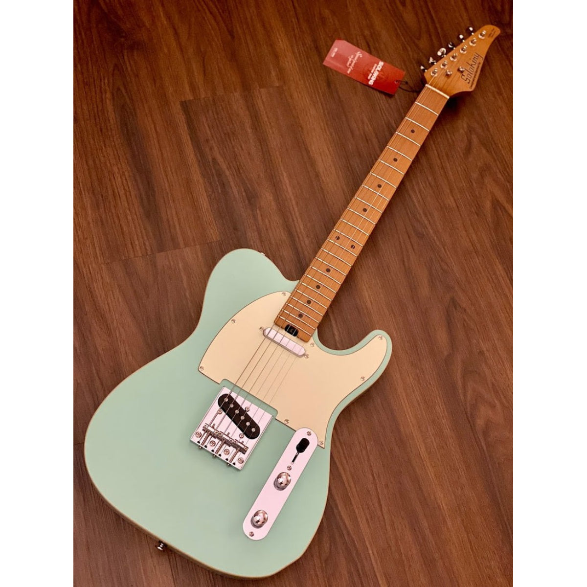 Đàn Guitar Điện Soloking T1B Vintage MKII, Roasted Maple Neck and FB, Surf Green