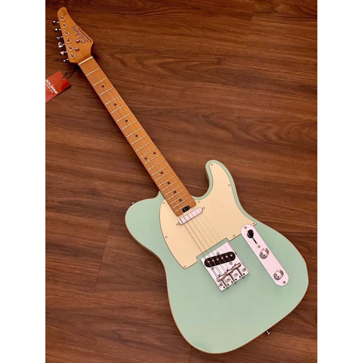 Đàn Guitar Điện Soloking T1B Vintage MKII, Roasted Maple Neck and FB, Surf Green
