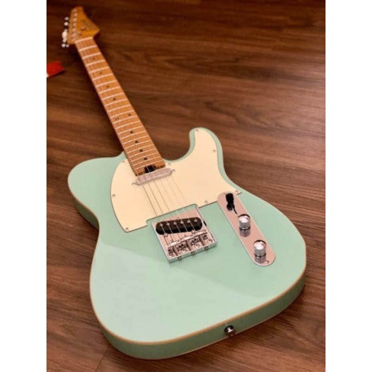 Đàn Guitar Điện Soloking T1B Vintage MKII, Roasted Maple Neck and FB, Surf Green