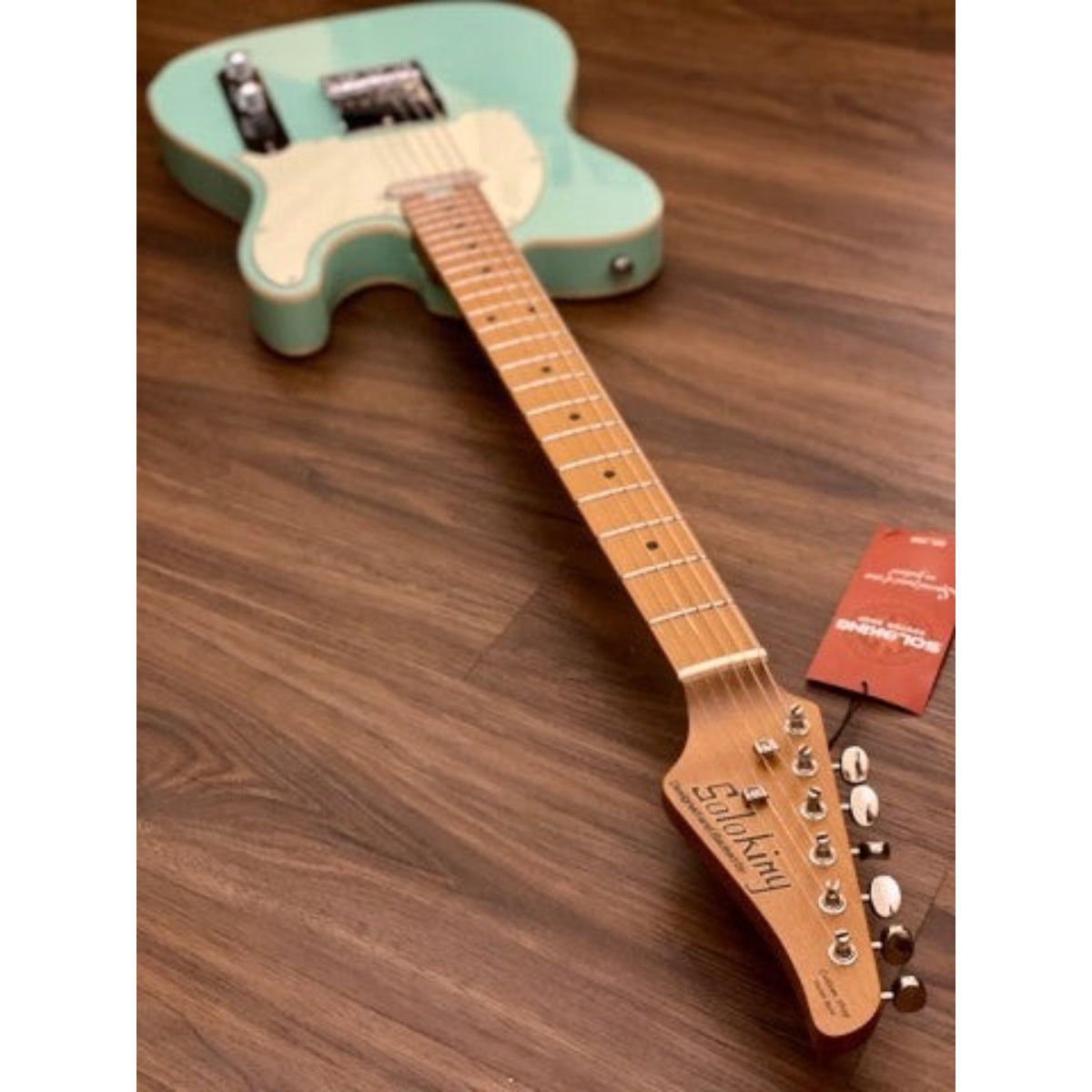 Đàn Guitar Điện Soloking T1B Vintage MKII, Roasted Maple Neck and FB, Surf Green