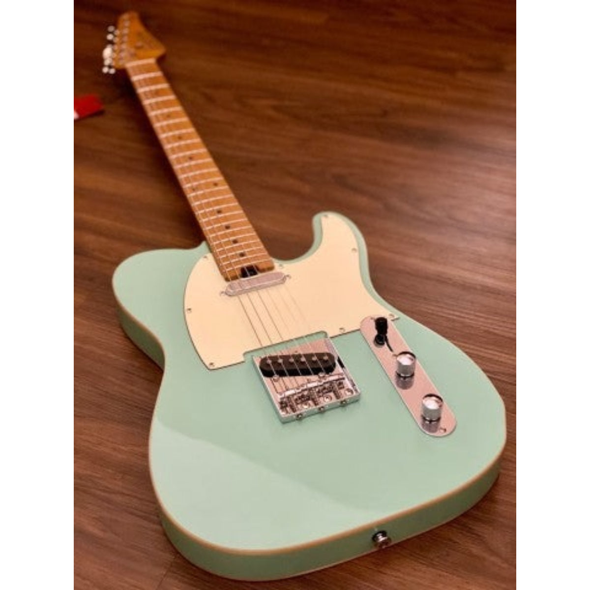 Đàn Guitar Điện Soloking T1B Vintage MKII, Roasted Maple Neck and FB, Surf Green