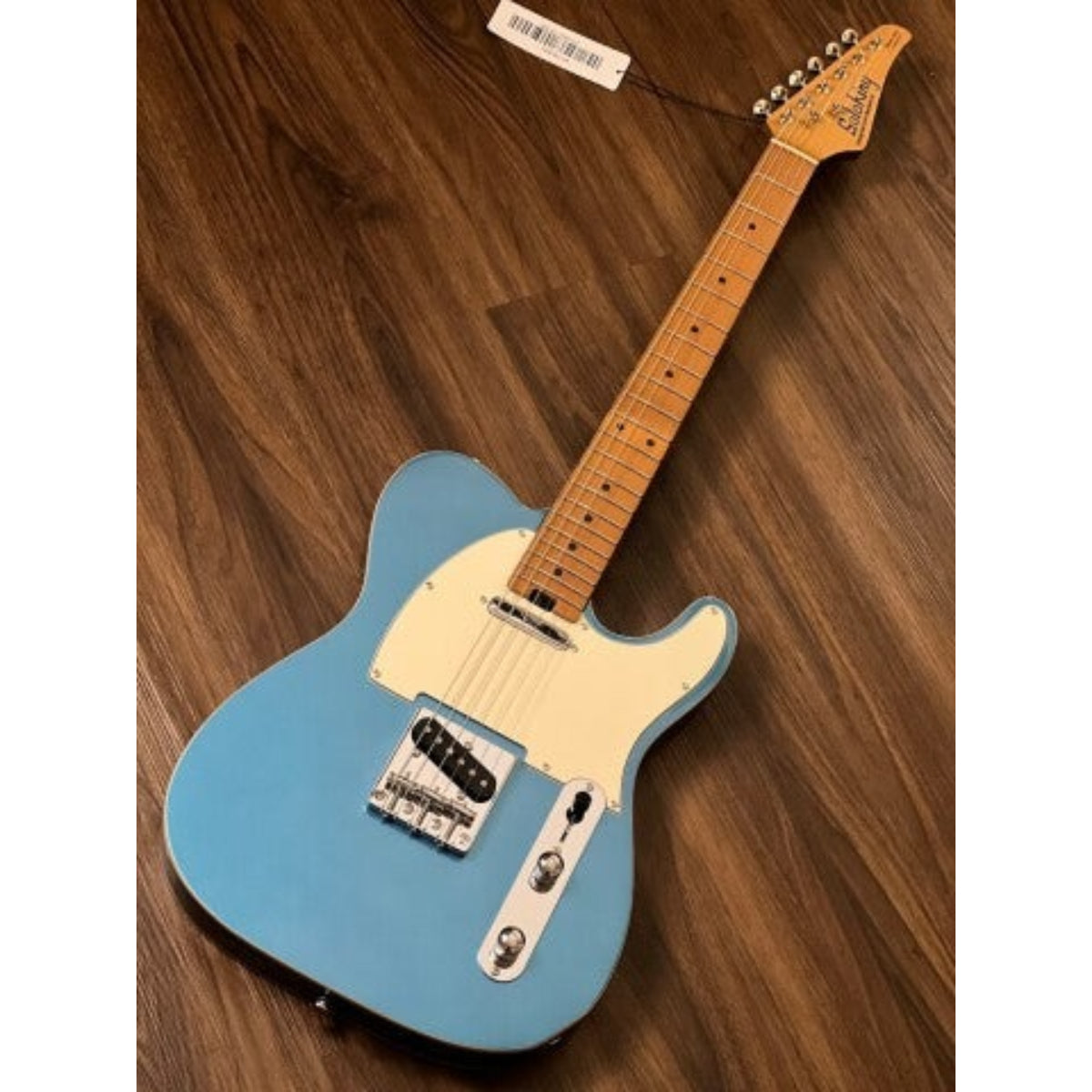 Đàn Guitar Điện Soloking T1B Vintage MKII, Roasted Maple Neck and FB, Tidepool