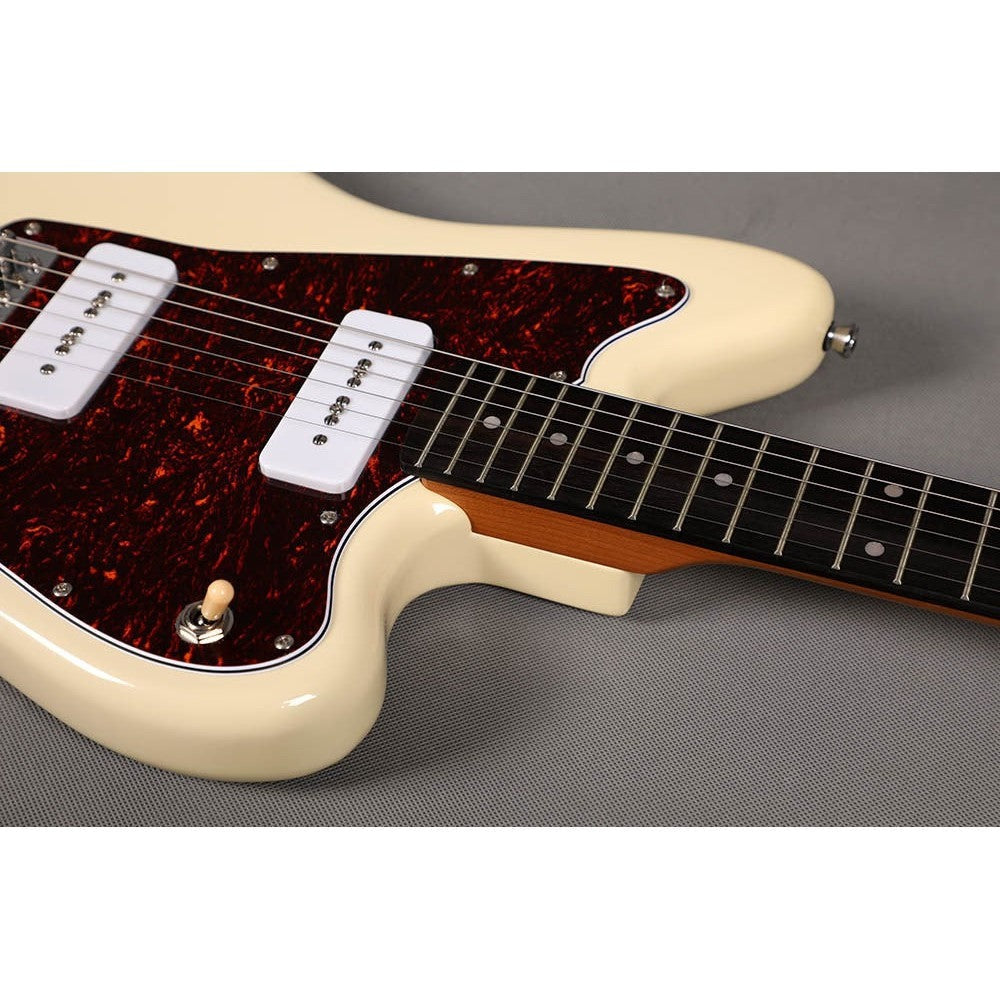 Đàn Guitar Điện Sqoe JM300, Vintage White