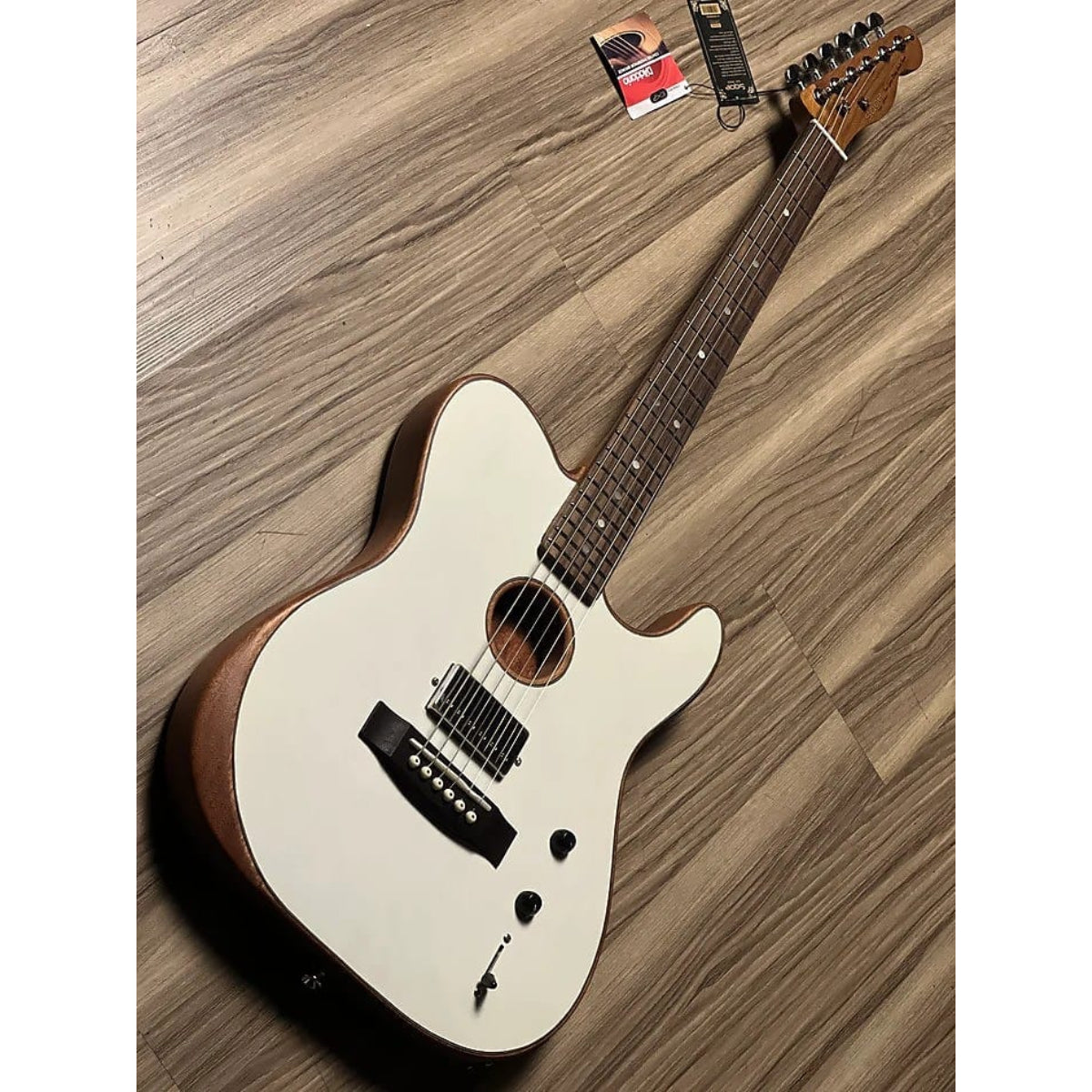 Đàn Guitar Điện Sqoe SEAE910, White