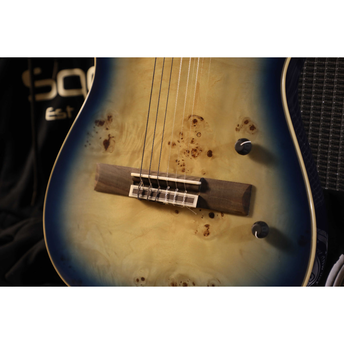 Đàn Guitar Điện Sqoe SEGD600, Blue Gradient