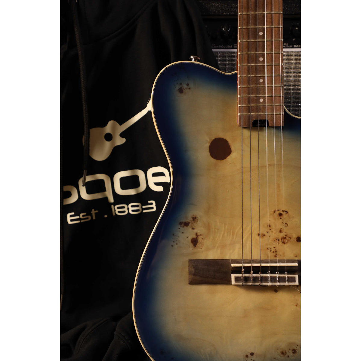 Đàn Guitar Điện Sqoe SEGD600, Blue Gradient