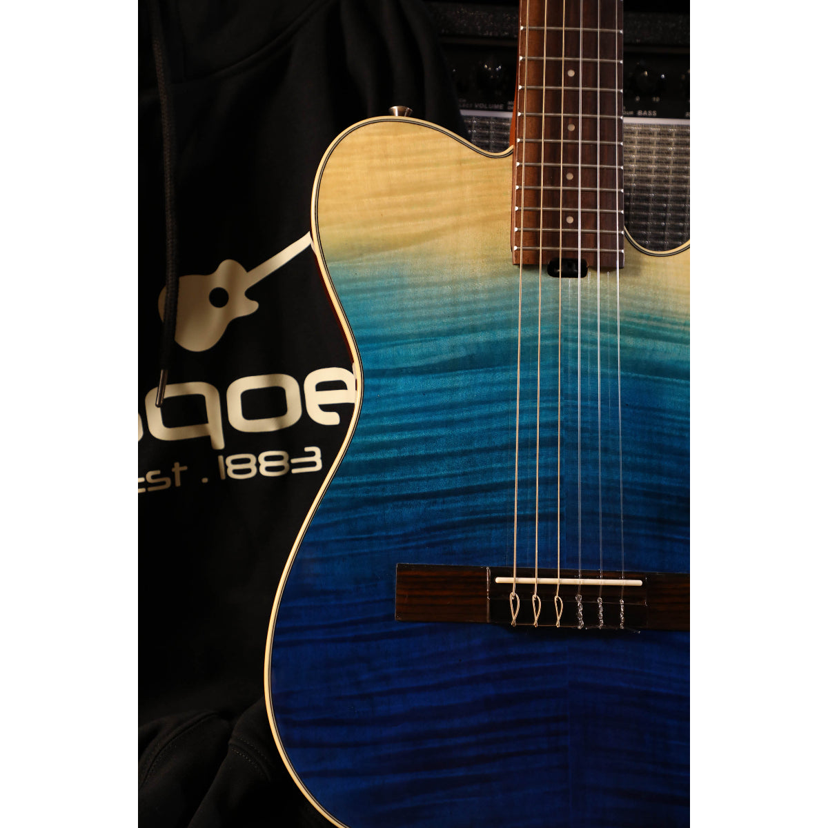 Đàn Guitar Điện Sqoe SEGD900, Ocean Blue Gradient
