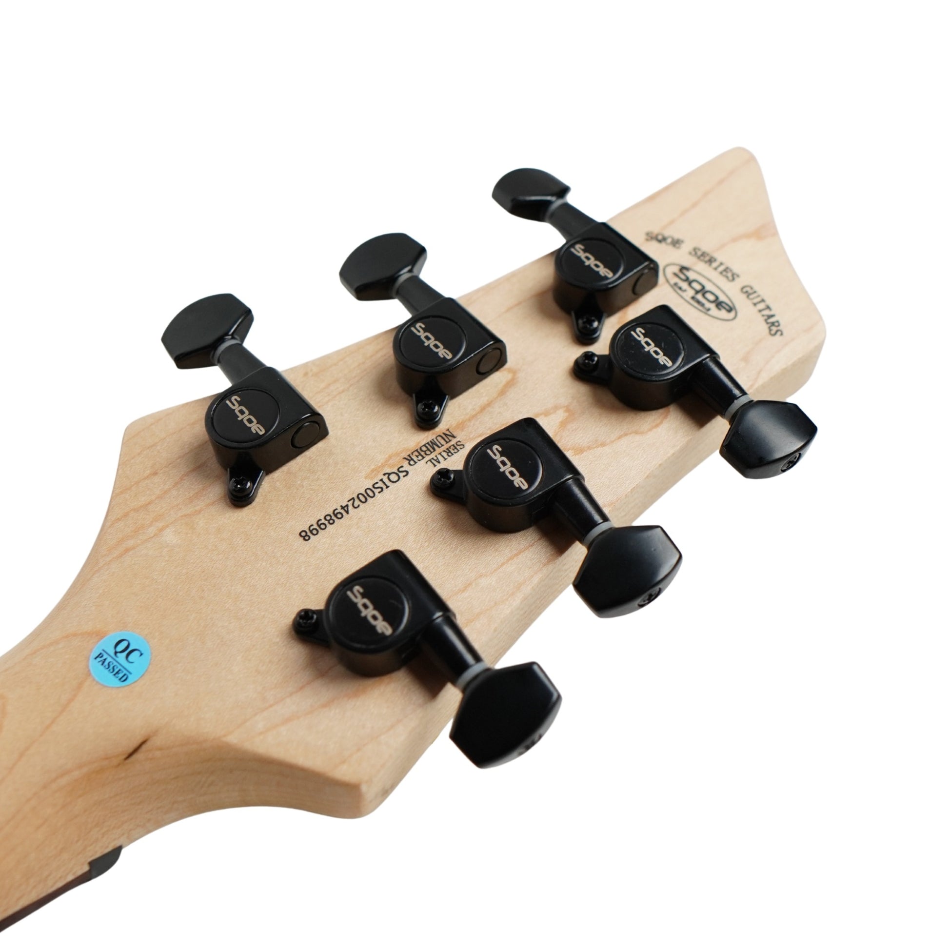 Đàn Guitar Điện Sqoe SEIB370, Black