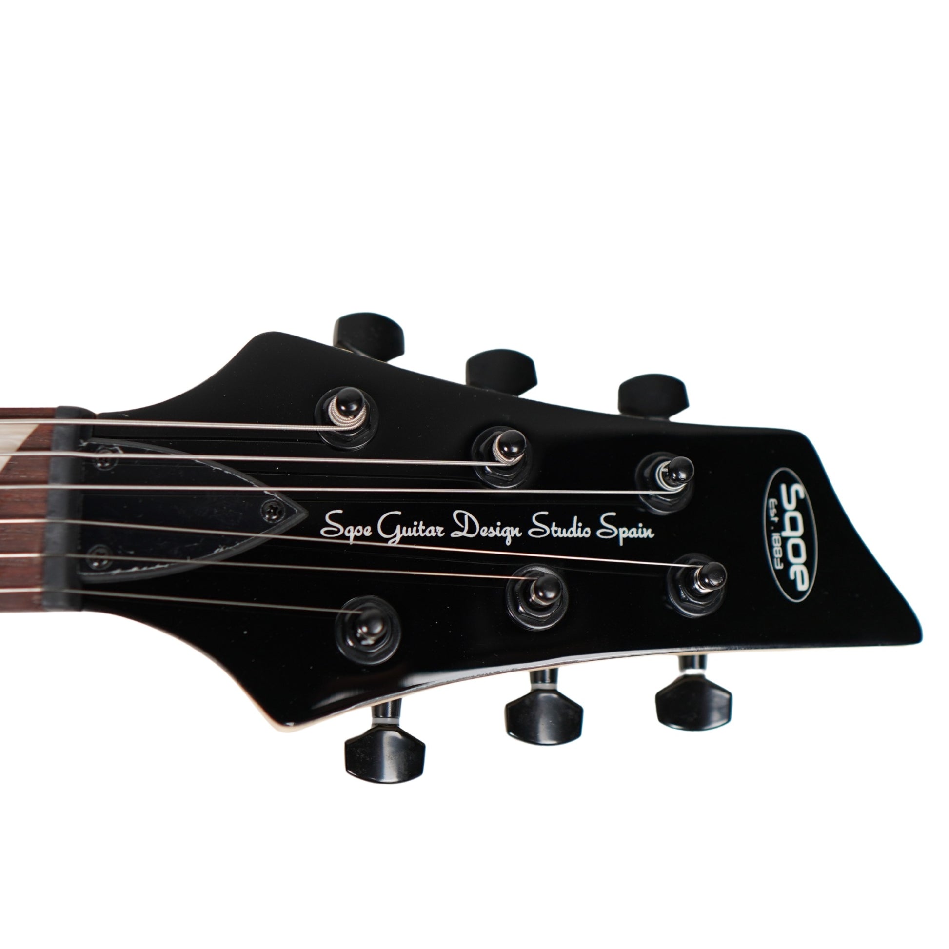Đàn Guitar Điện Sqoe SEIB370, Black