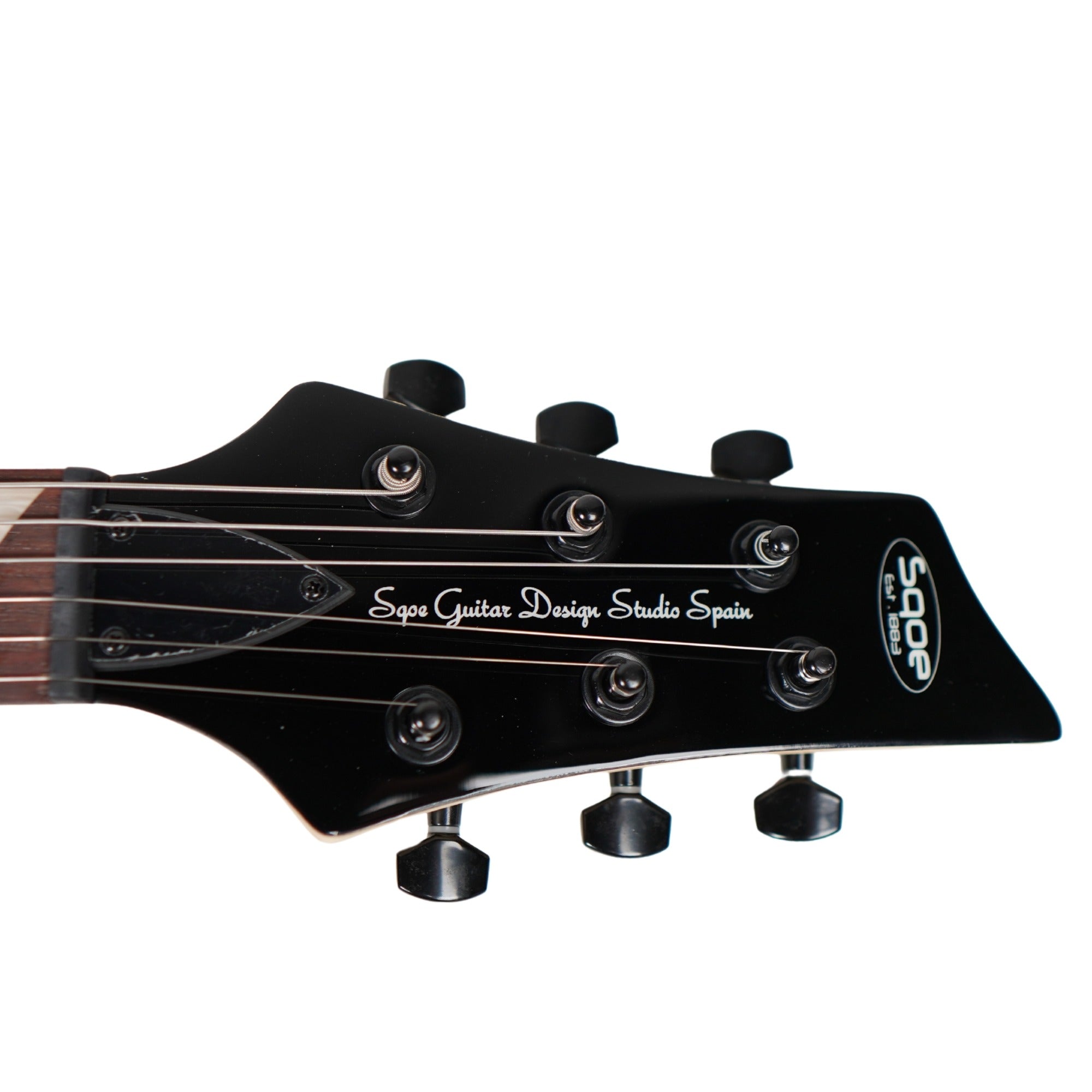 Đàn Guitar Điện Sqoe SEIB370, Black