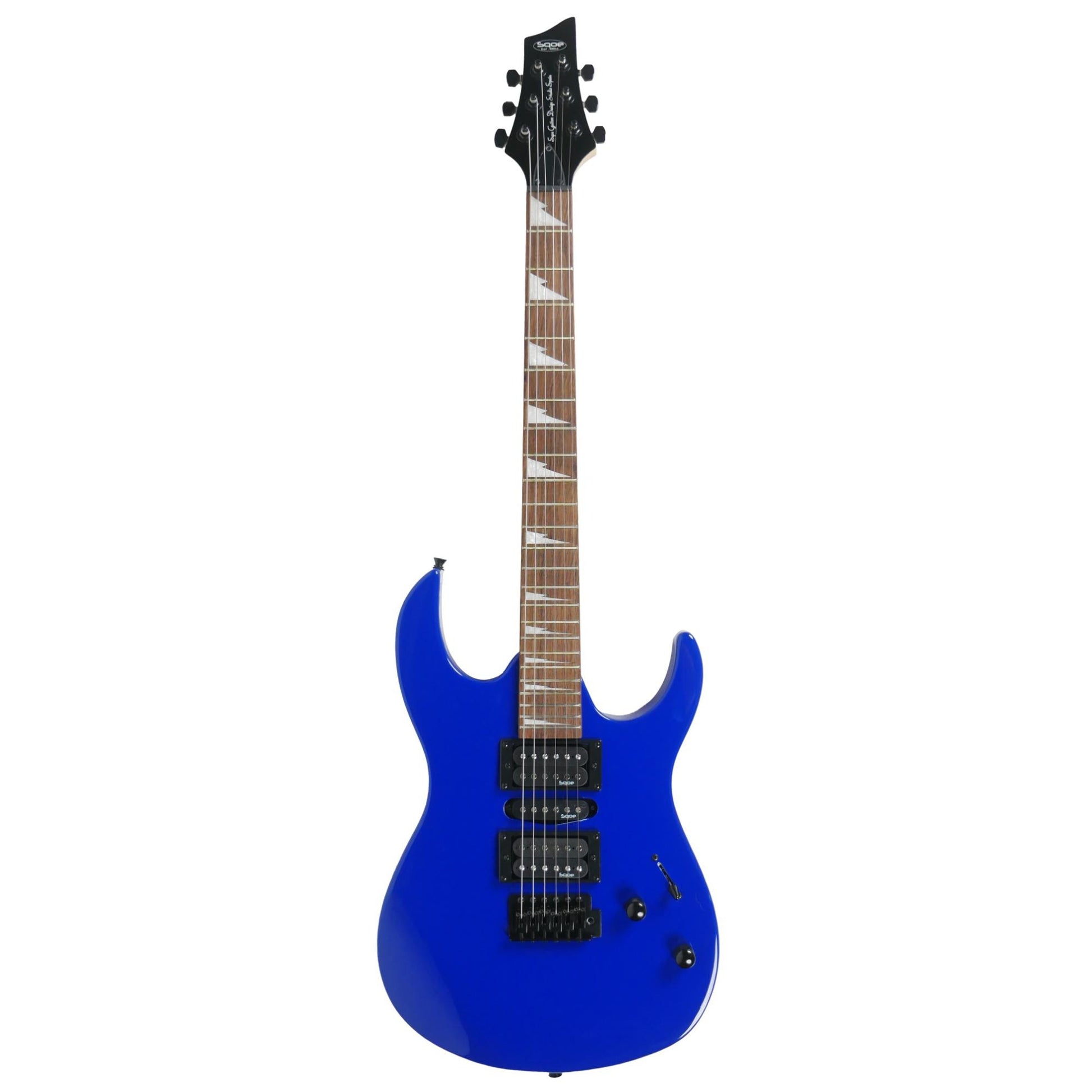 Đàn Guitar Điện Sqoe SEIB370, Blue