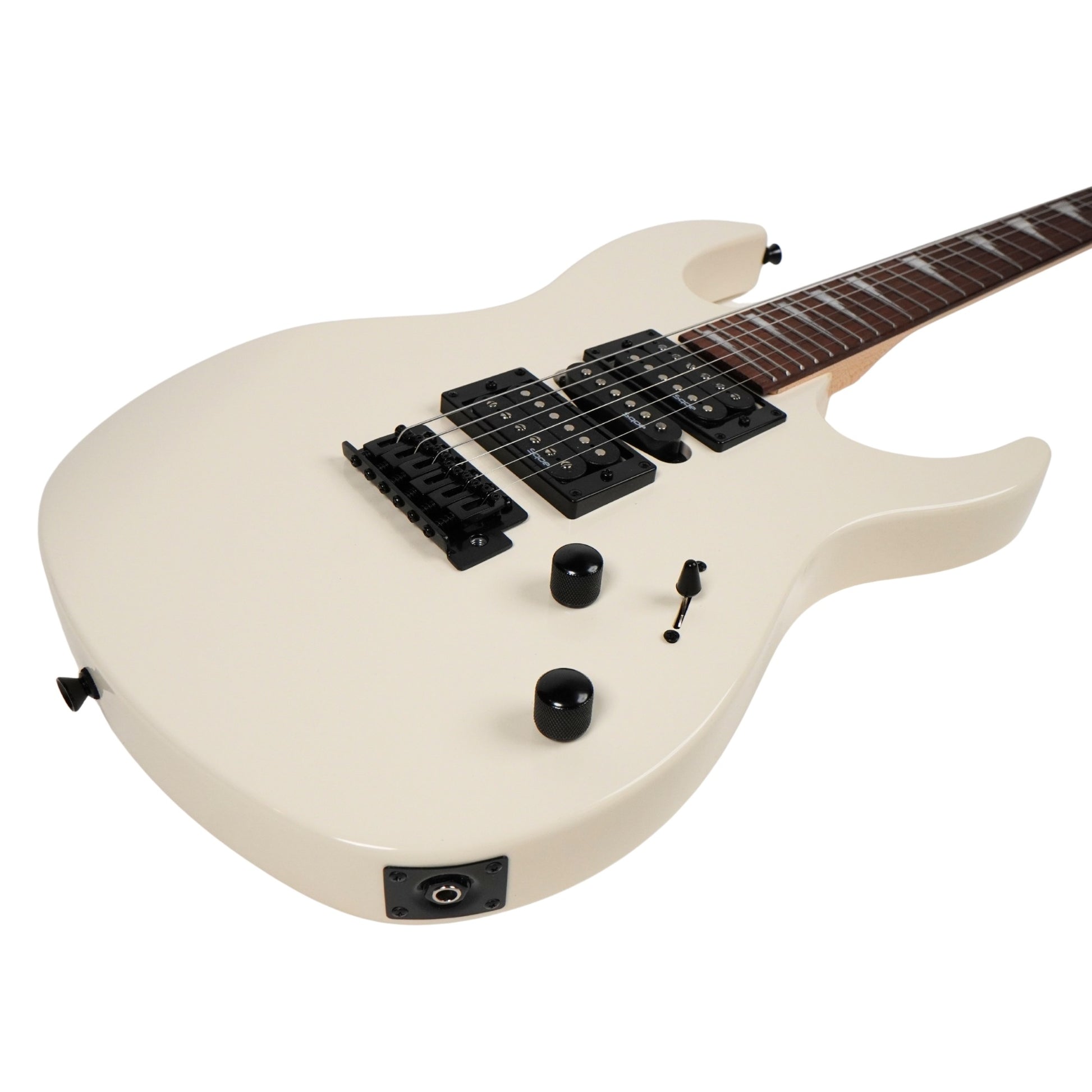 Đàn Guitar Điện Sqoe SEIB370, White