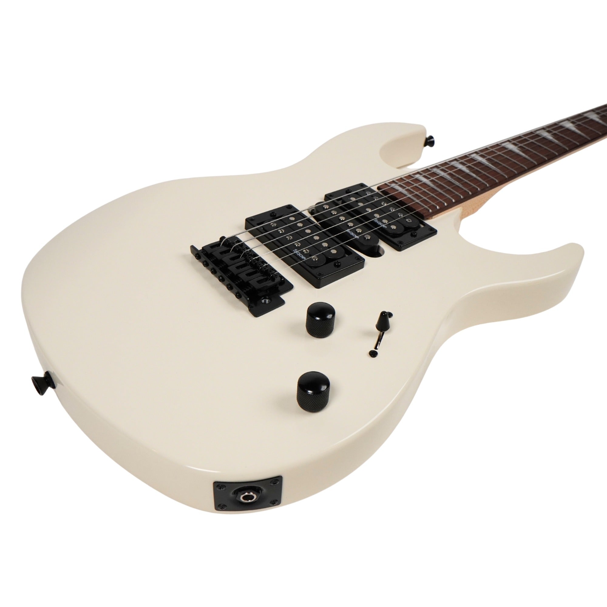 Đàn Guitar Điện Sqoe SEIB370, White