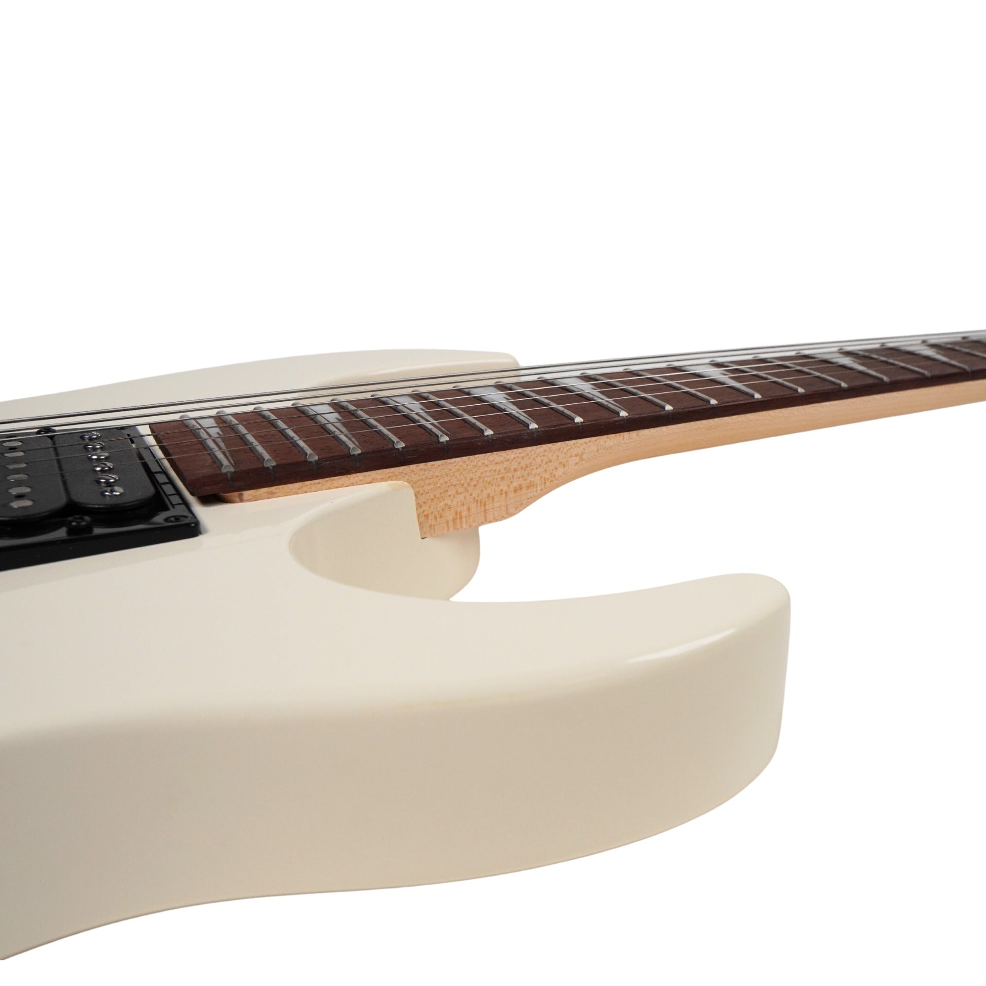 Đàn Guitar Điện Sqoe SEIB370, White