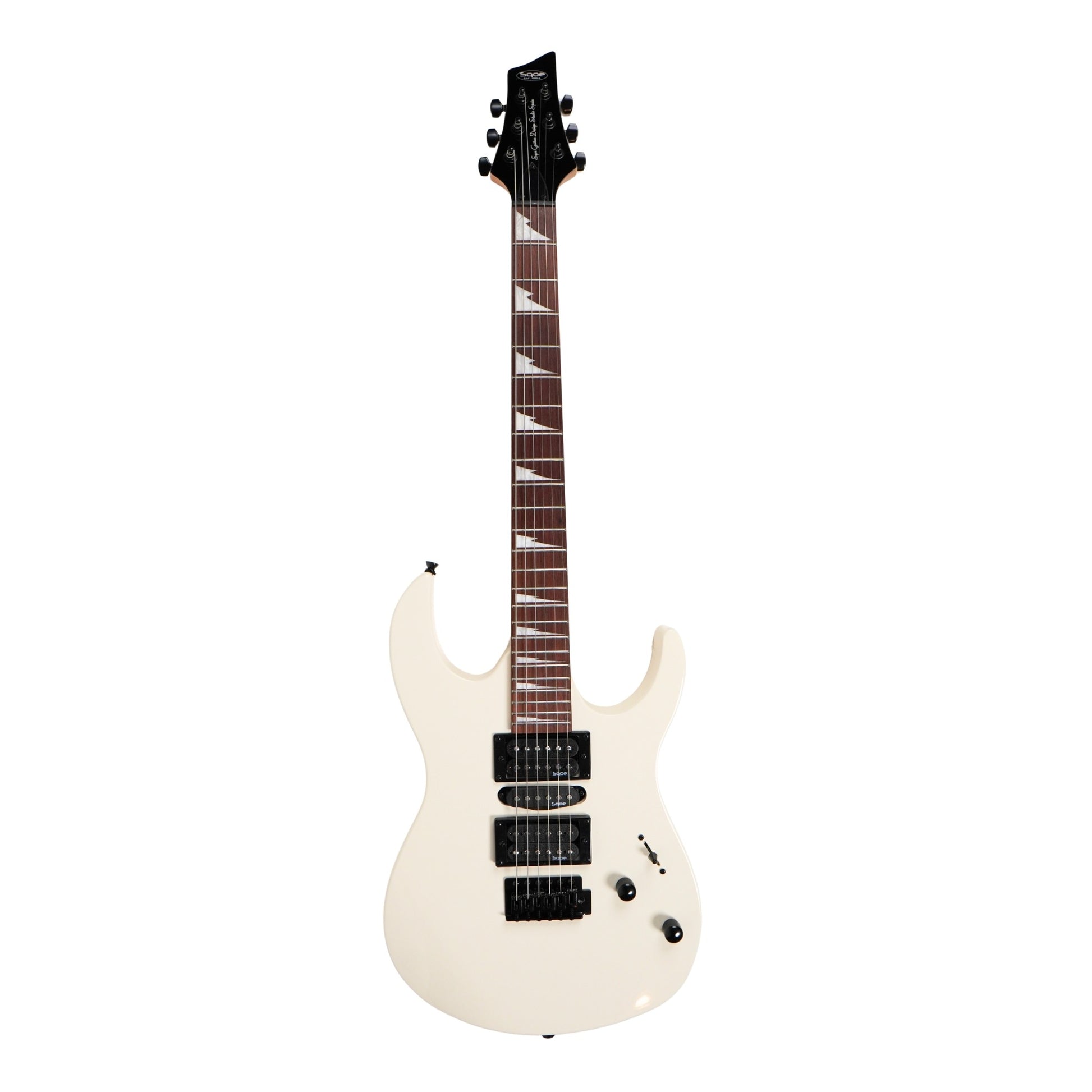 Đàn Guitar Điện Sqoe SEIB370, White