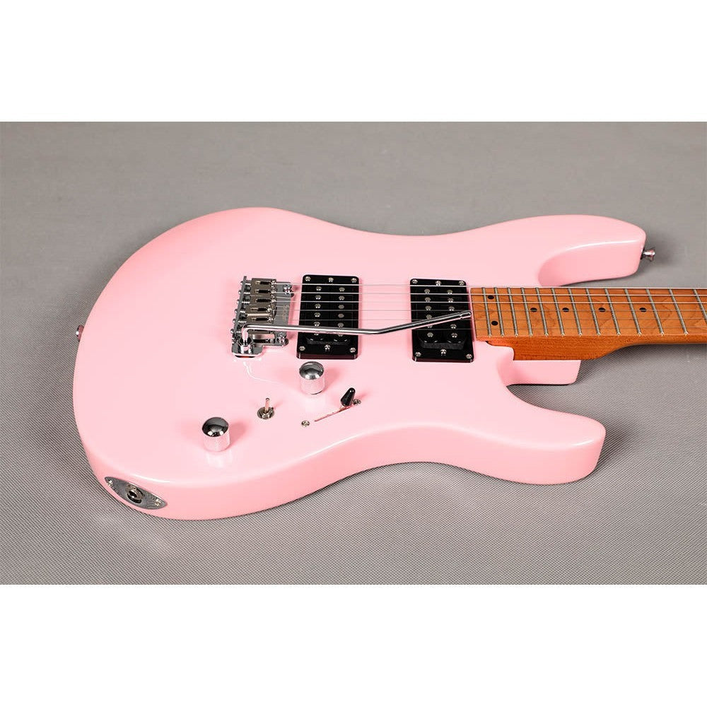 Đàn Guitar Điện Sqoe SEIB450, Pink