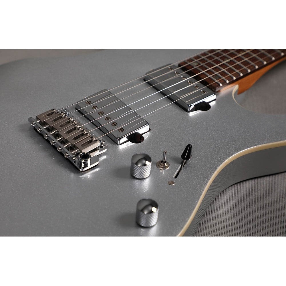 Đàn Guitar Điện Sqoe SEIB500, Sparkling Silver