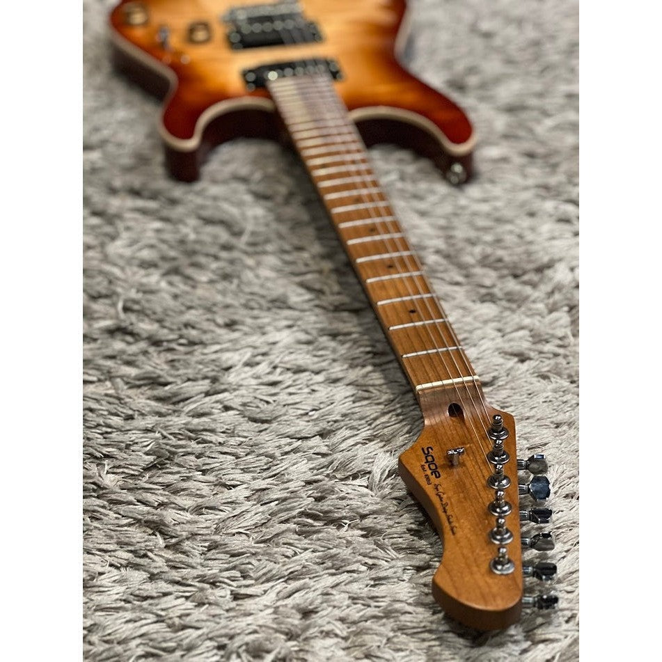 Đàn Guitar Điện Sqoe SEIB650, Autumn Burst
