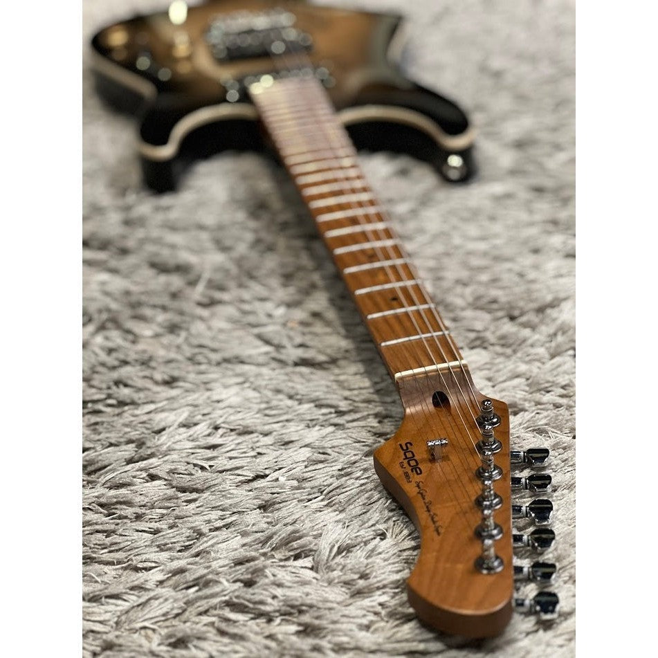 Đàn Guitar Điện Sqoe SEIB650, Chacoal Black Burst