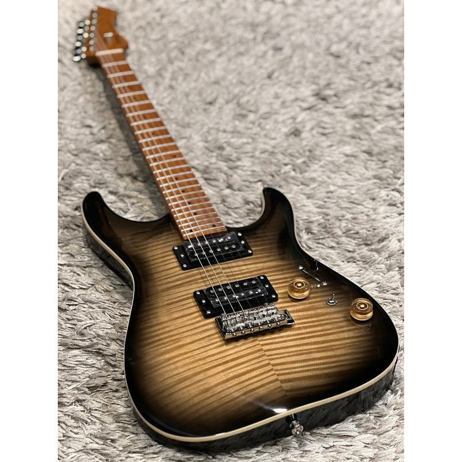 Đàn Guitar Điện Sqoe SEIB650, Chacoal Black Burst