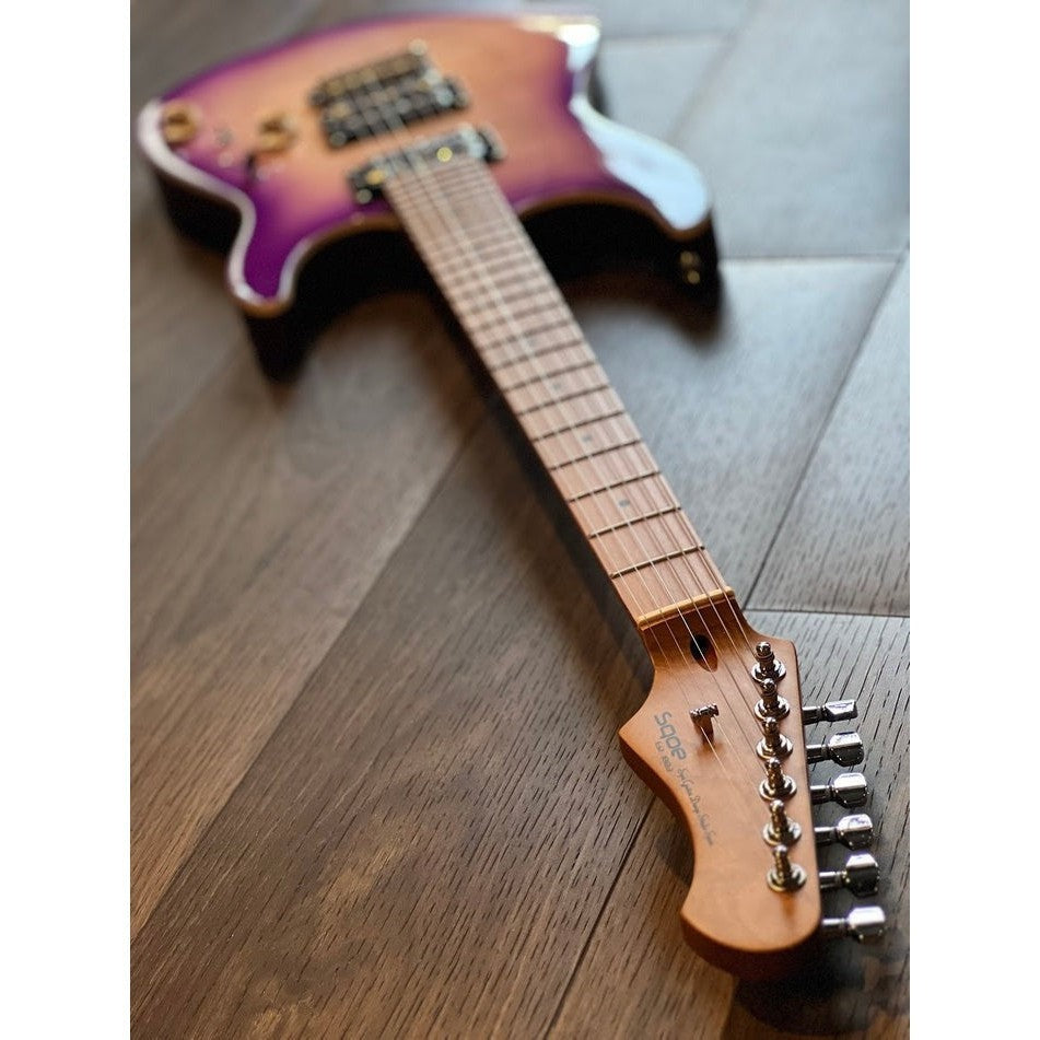 Đàn Guitar Điện Sqoe SEIB650, Purple Burst