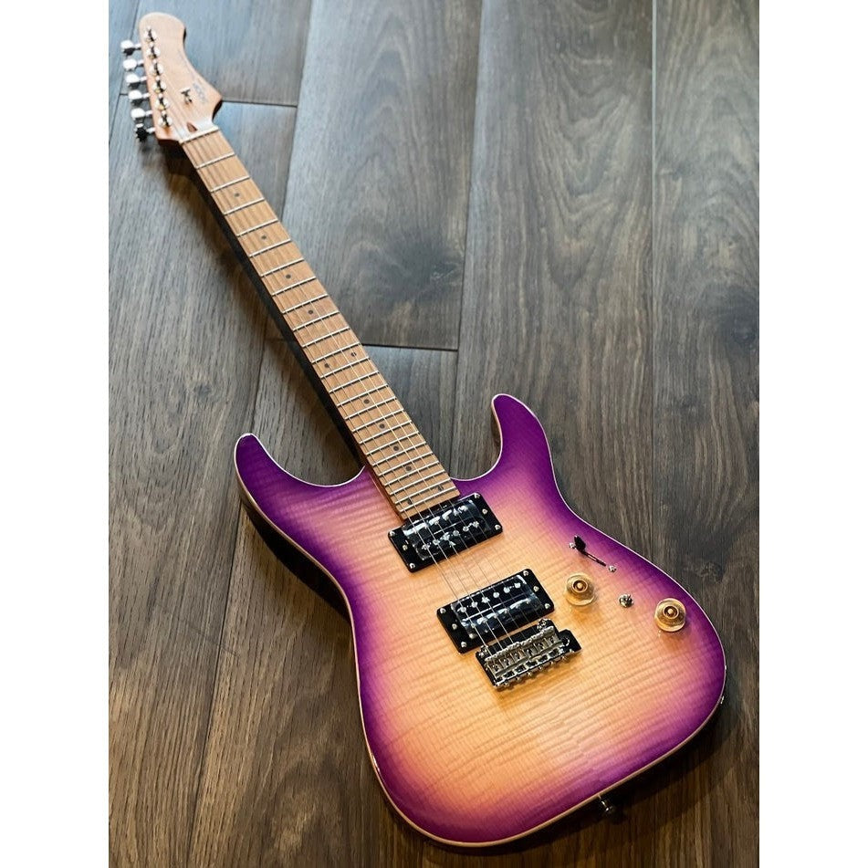 Đàn Guitar Điện Sqoe SEIB650, Purple Burst