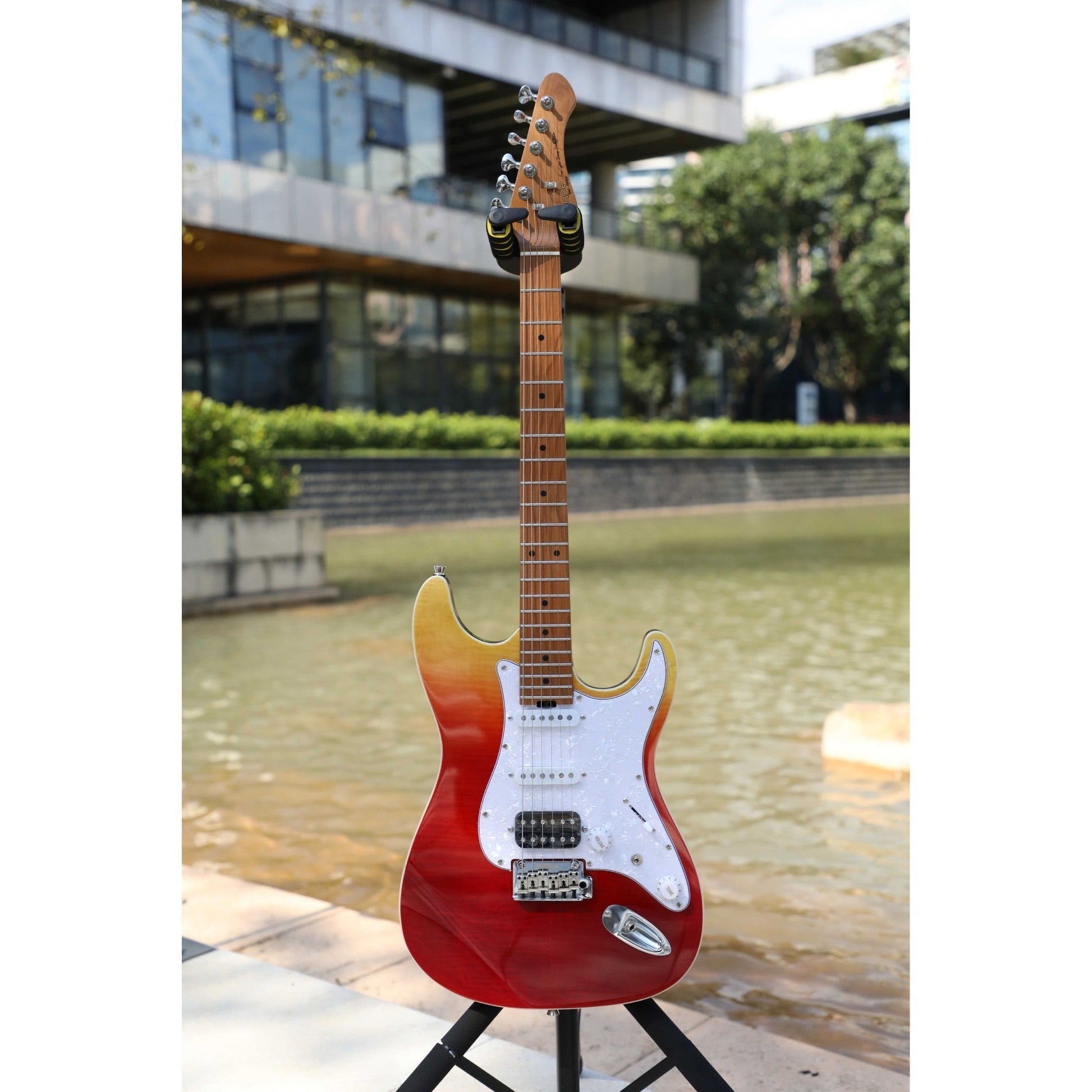 Đàn Guitar Điện Sqoe SEIB900, Tequila Sunrise Surf