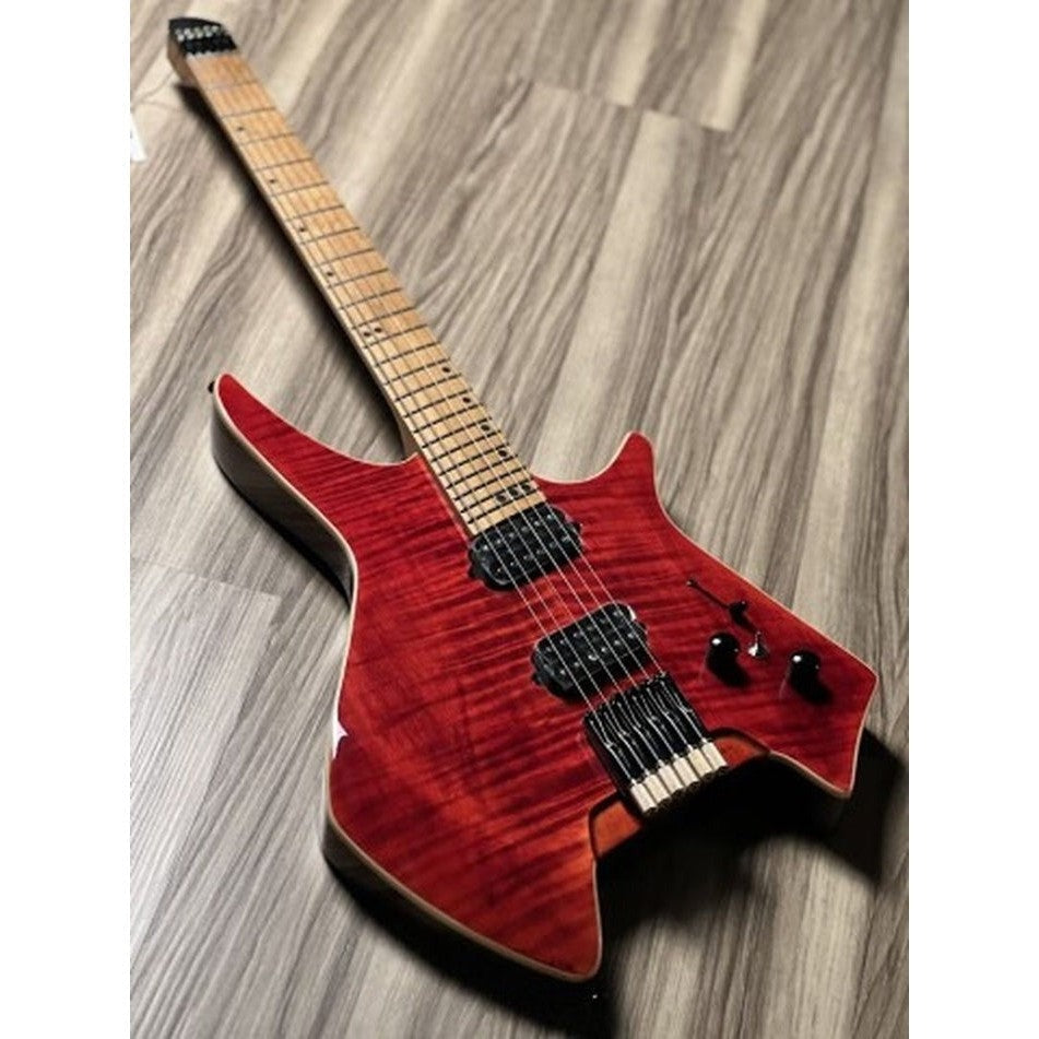 Đàn Guitar Điện Sqoe SEIB995, Transparent Red