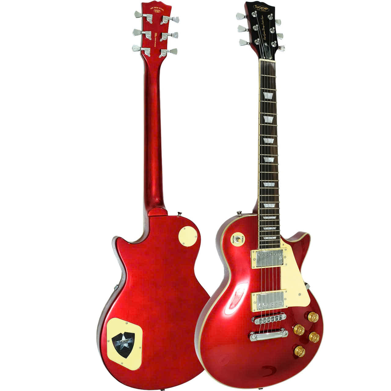 Đàn Guitar Điện Sqoe SELP100, Red