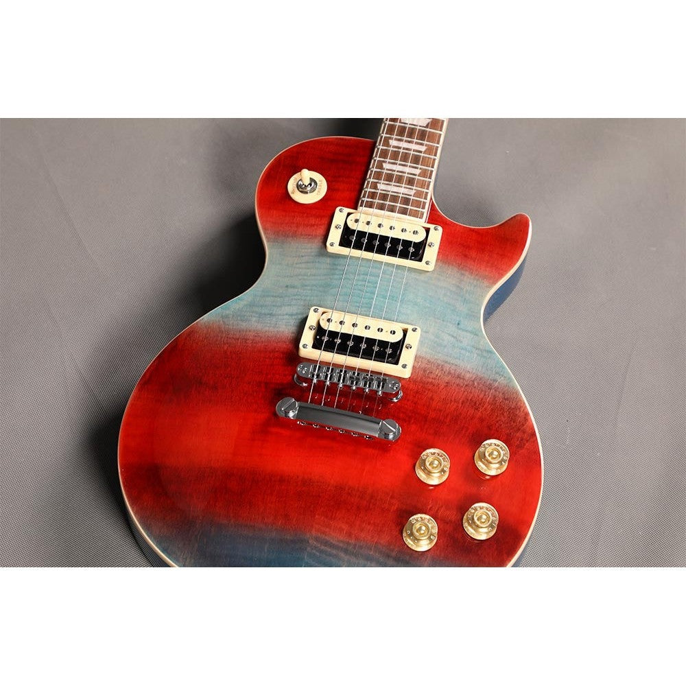 Đàn Guitar Điện Sqoe SELP200, Tiger Stripe Rainbow