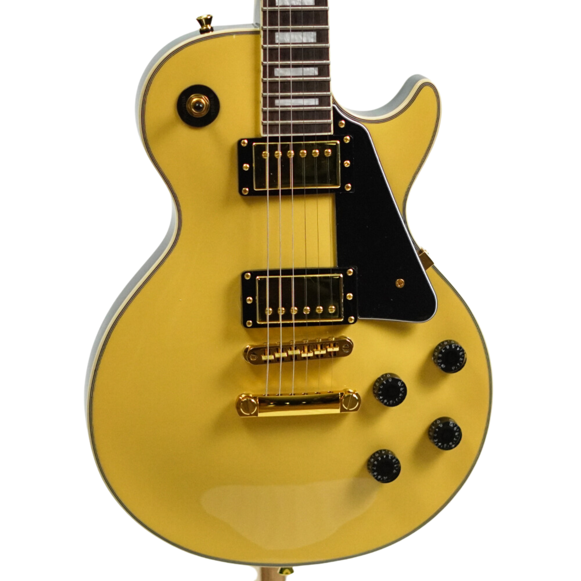 Đàn Guitar Điện Sqoe SELP300 HH Electric Guitar w/Case, Yellow