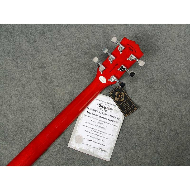 Đàn Guitar Điện Sqoe SESG400, Red