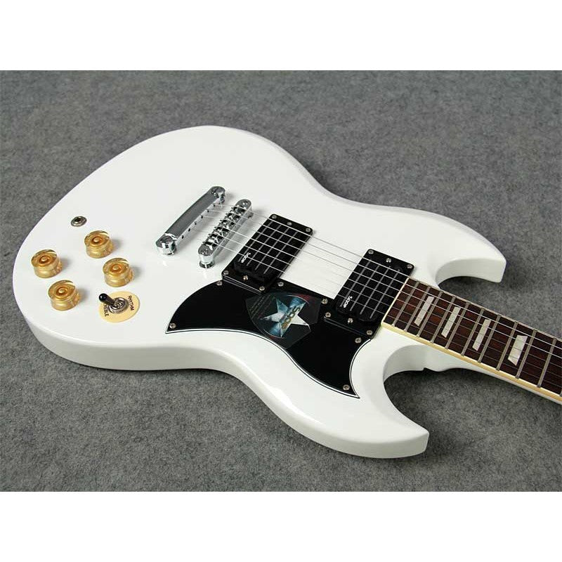 Đàn Guitar Điện Sqoe SESG400, White