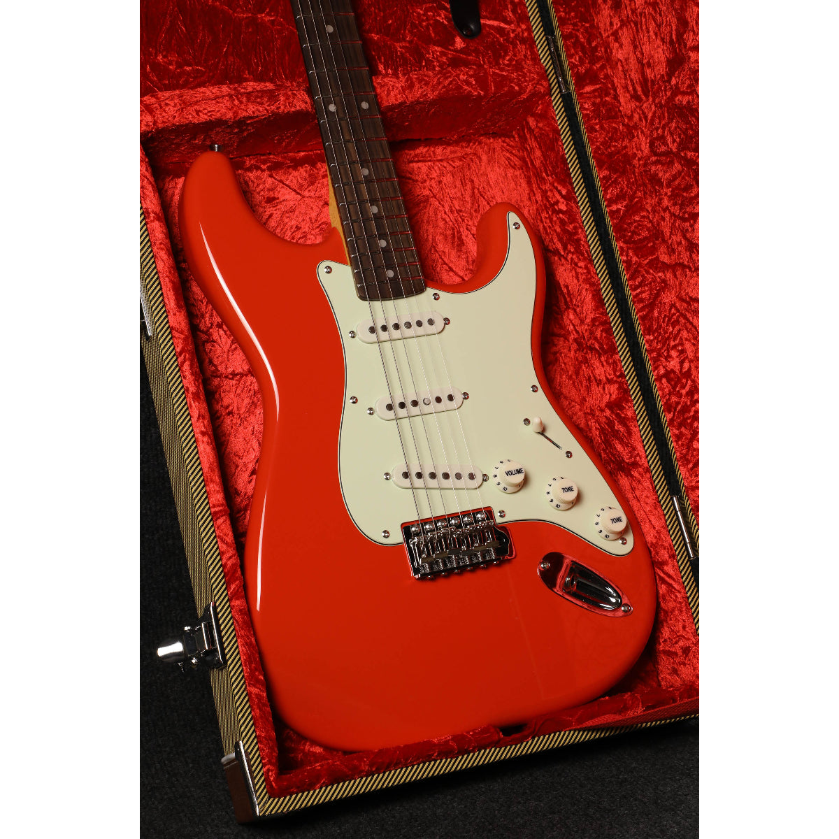 Đàn Guitar Điện Sqoe SEST1002, Carnival Red